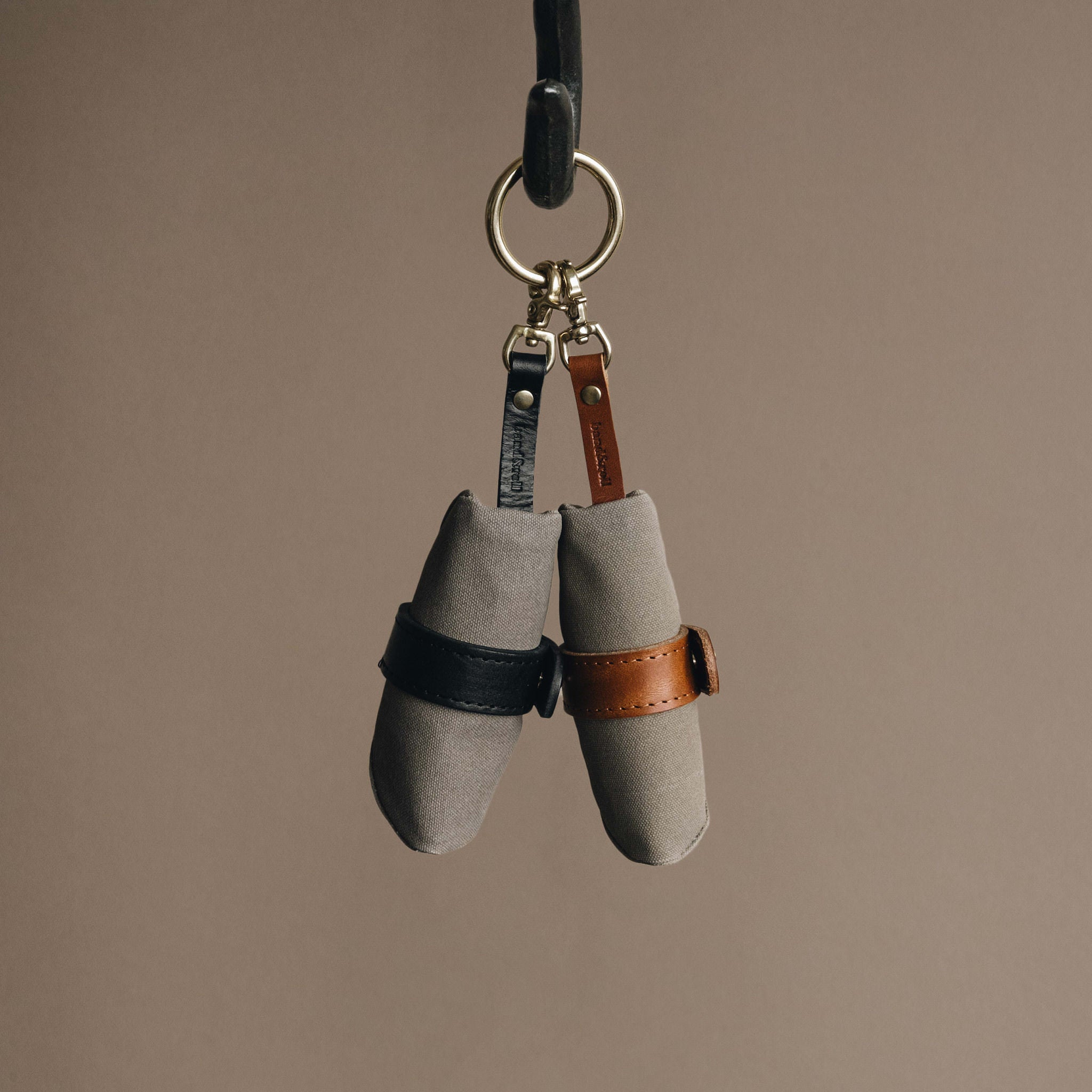 Melo Foldable Travel Dog Bowl | Premium Waxed Canvas & Leather