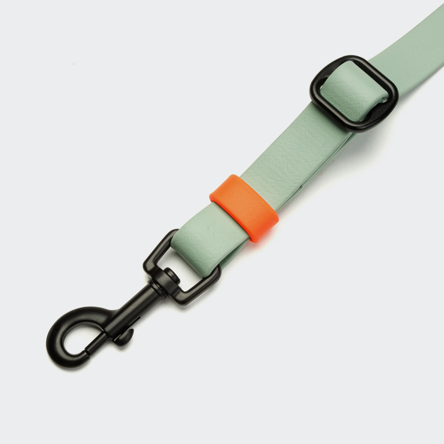 Cloud7: Hands Free Dog Leash BioThane Ipanema Mint-Neon Orange