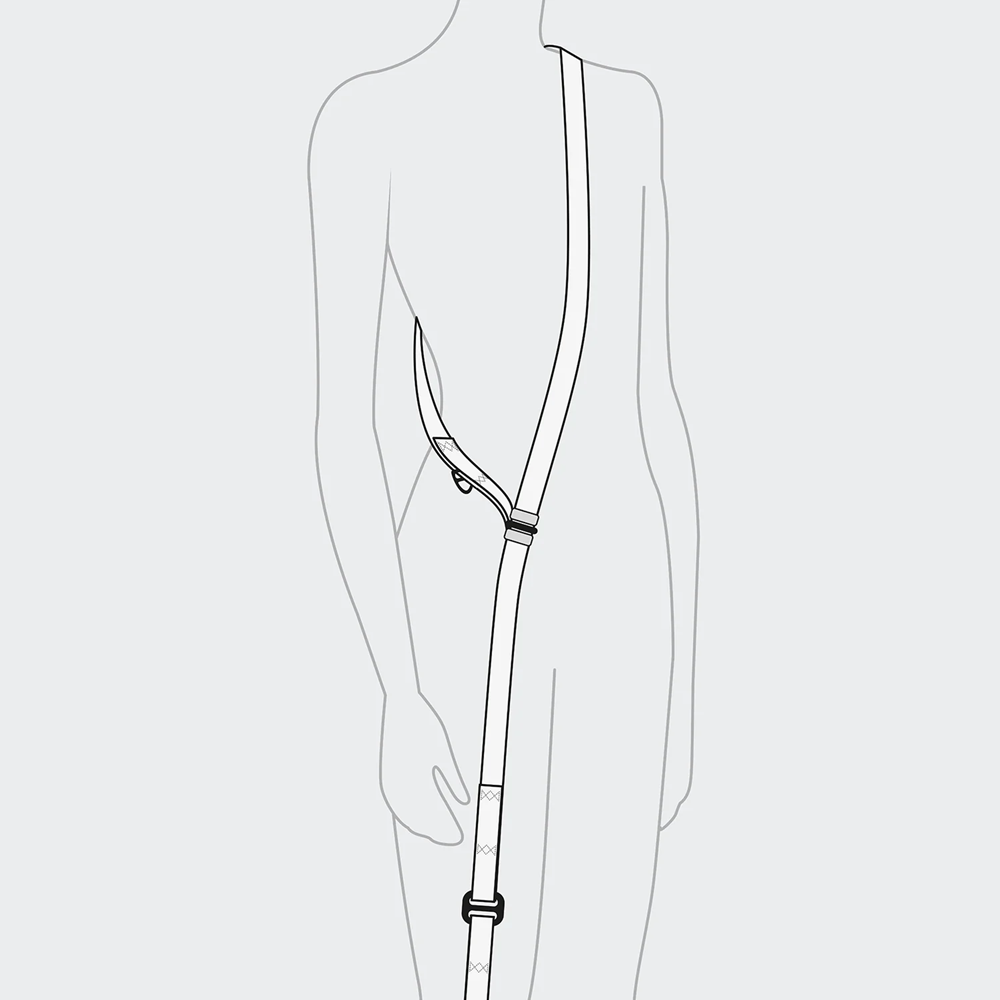 Cloud7: Hands Free Dog Leash BioThane Ipanema Mint-Neon Orange