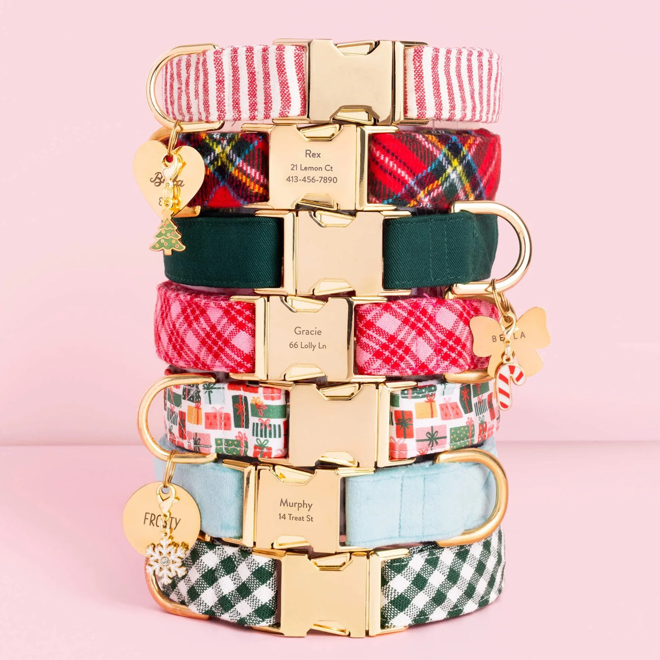 Dog Collar Charm: Christmas Tree