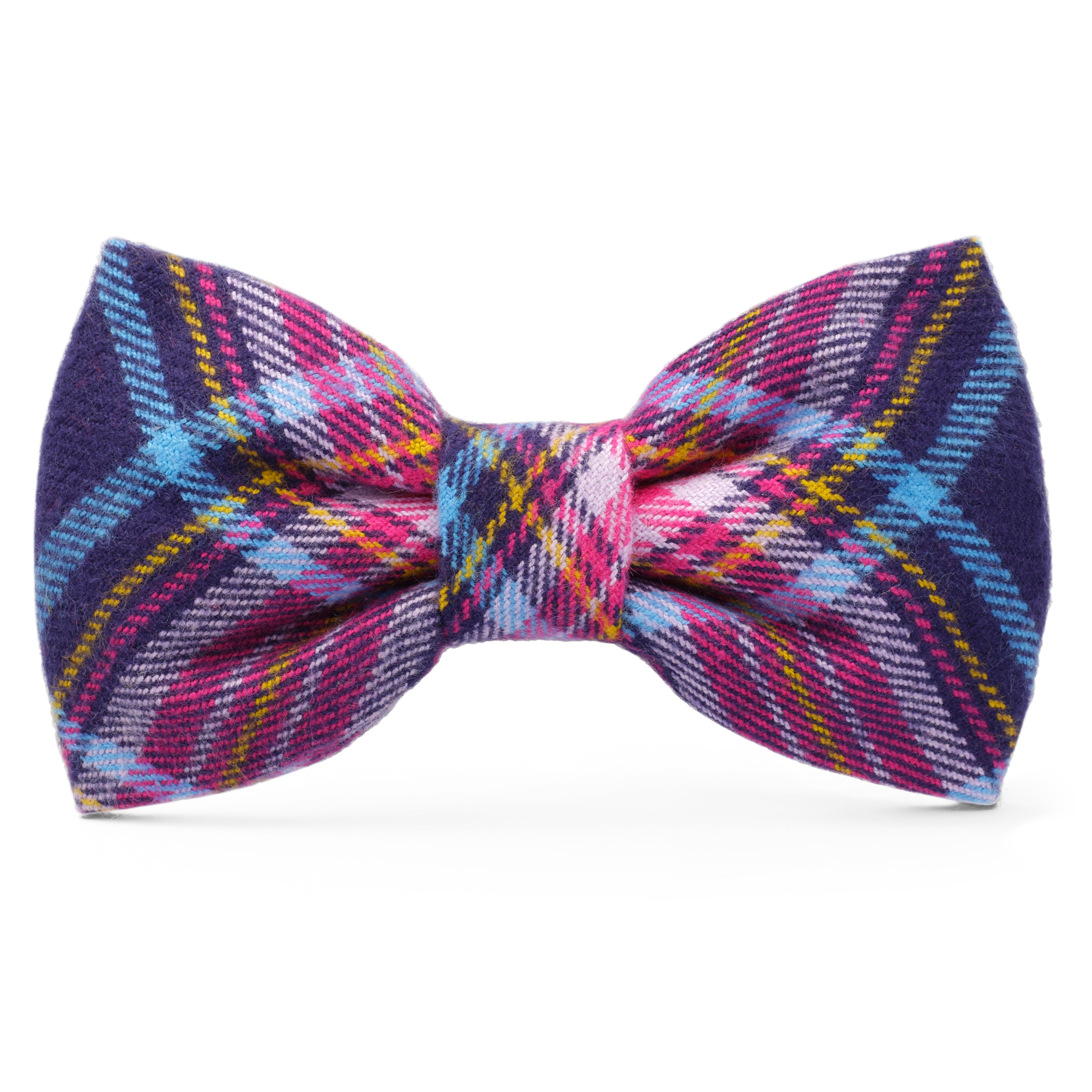 Dog and Cat Bowtie: Camilla Plaid Flannel