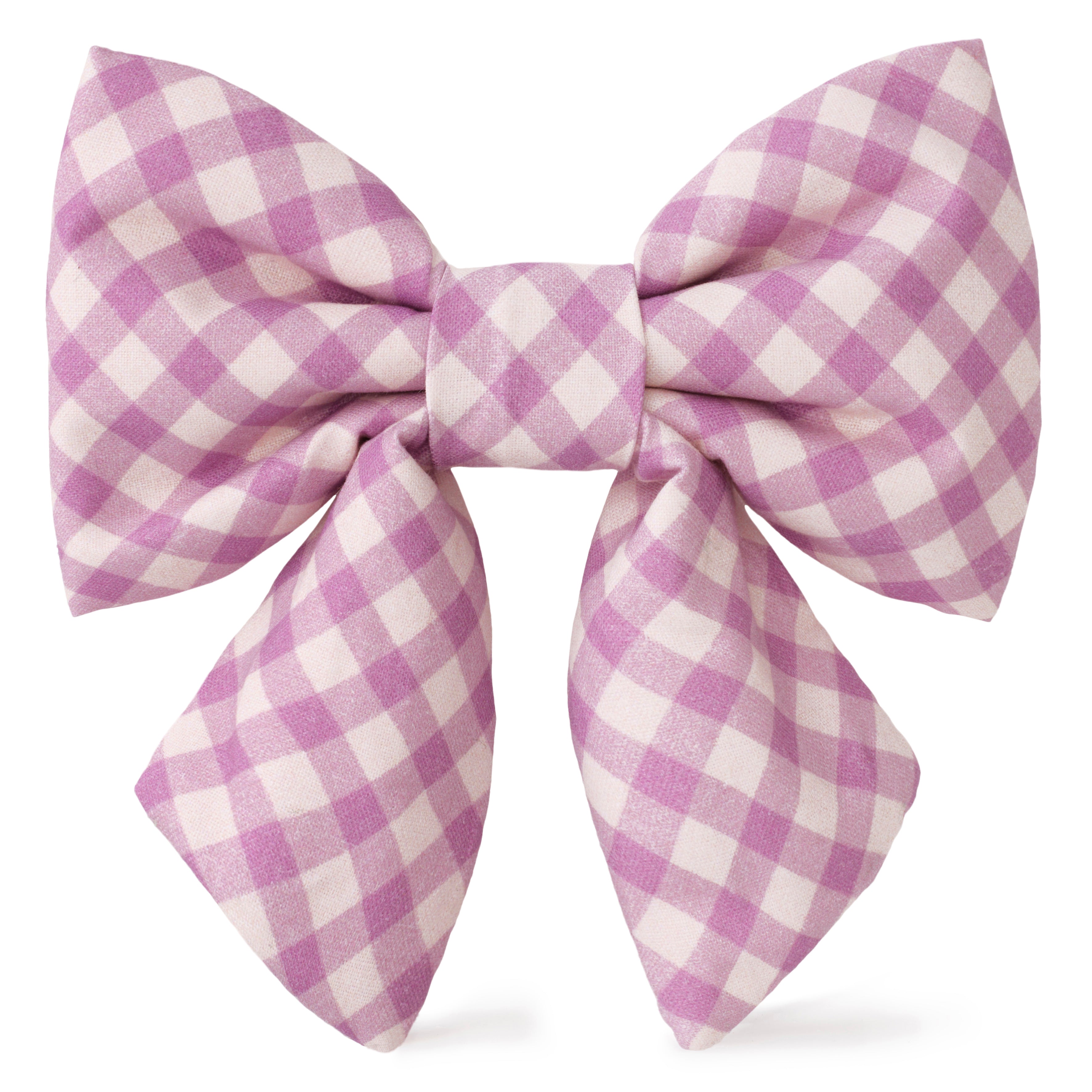 Dog and Cat Lady Bowtie: Thistle Gingham