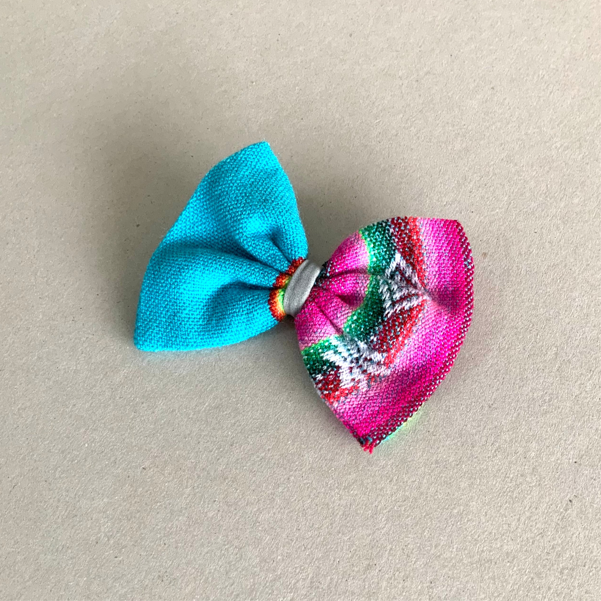 Hiro+Wolf Dog Bow Tie: Inca Blue