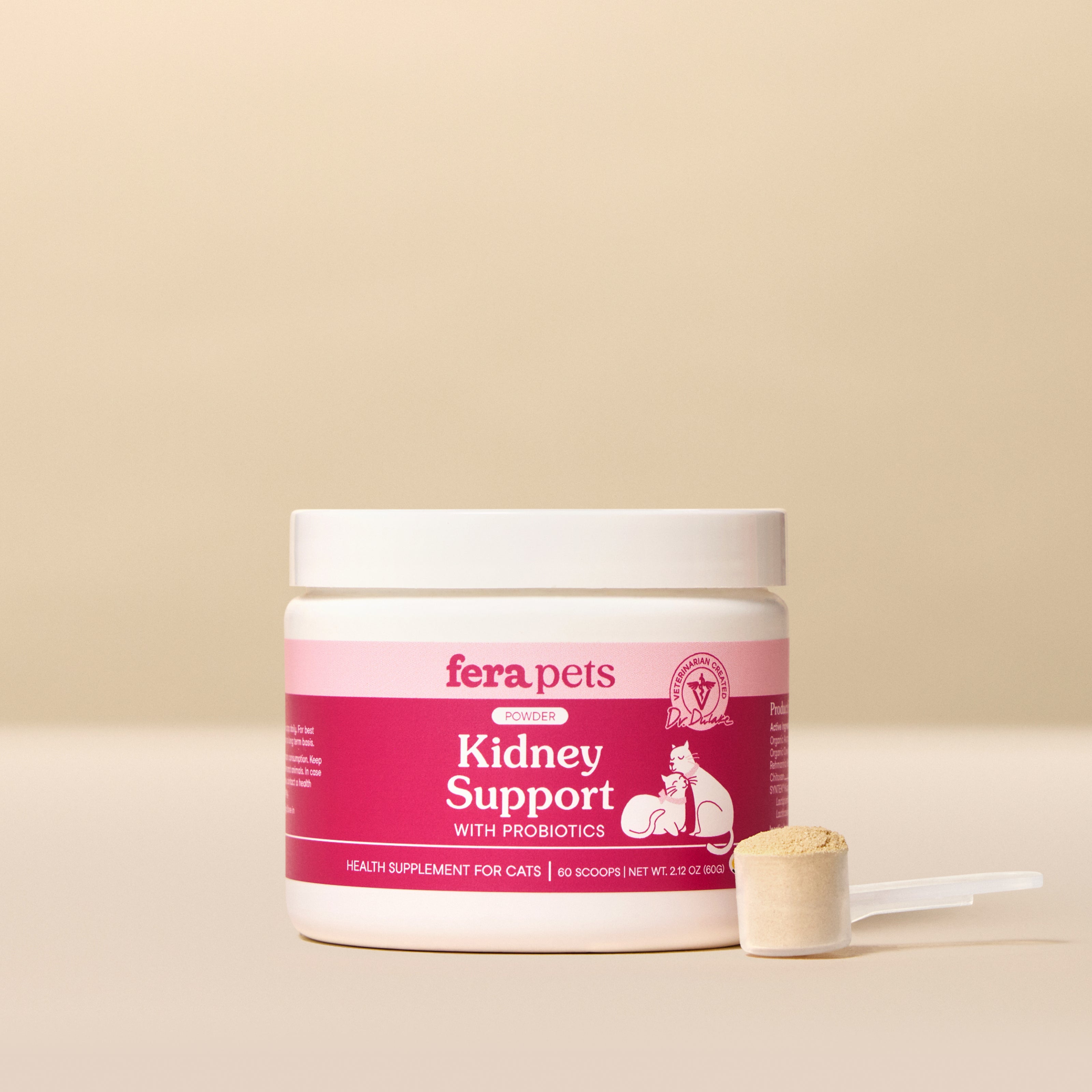 Fera Pet Organics Cat Kidney Support | Renal Health Supplement