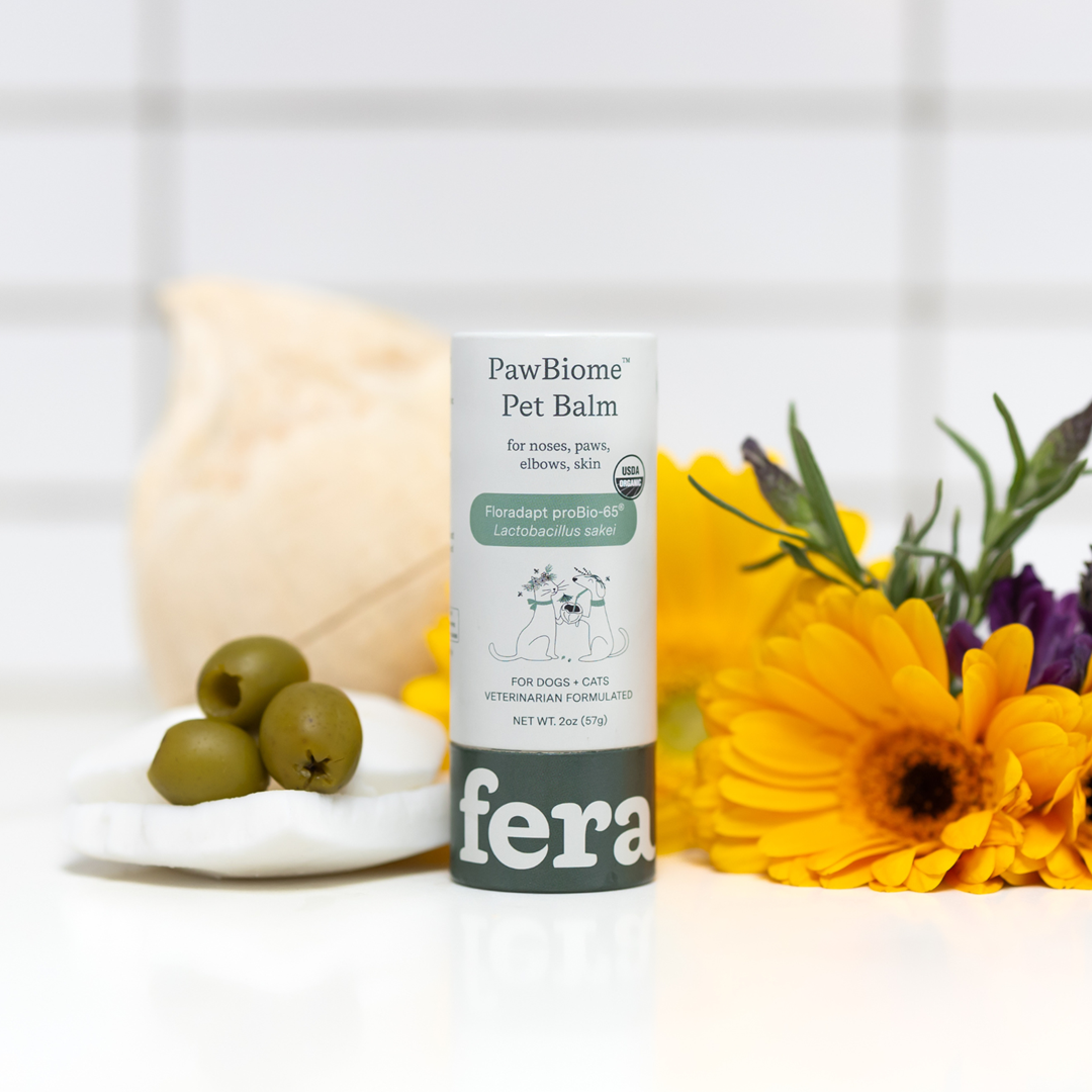 Fera Pet USDA Organic PawBiome Balm for Dogs & Cats | Skin & Paw Care