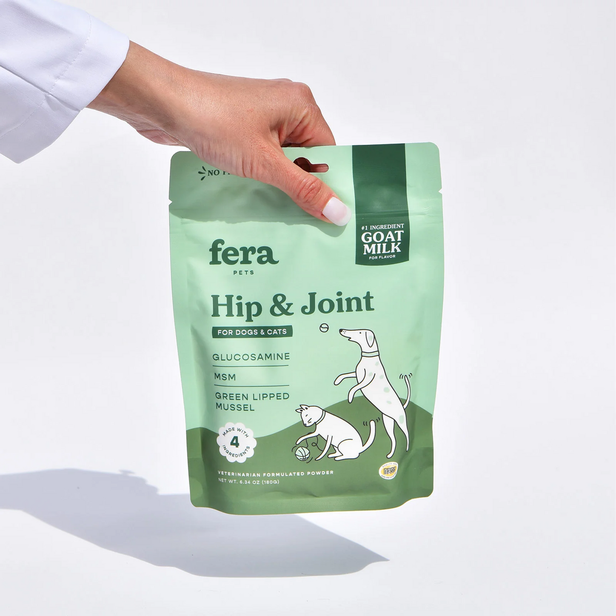 Fera Pet Organics Dog and Cat Supplement, Happy Joints Bundle