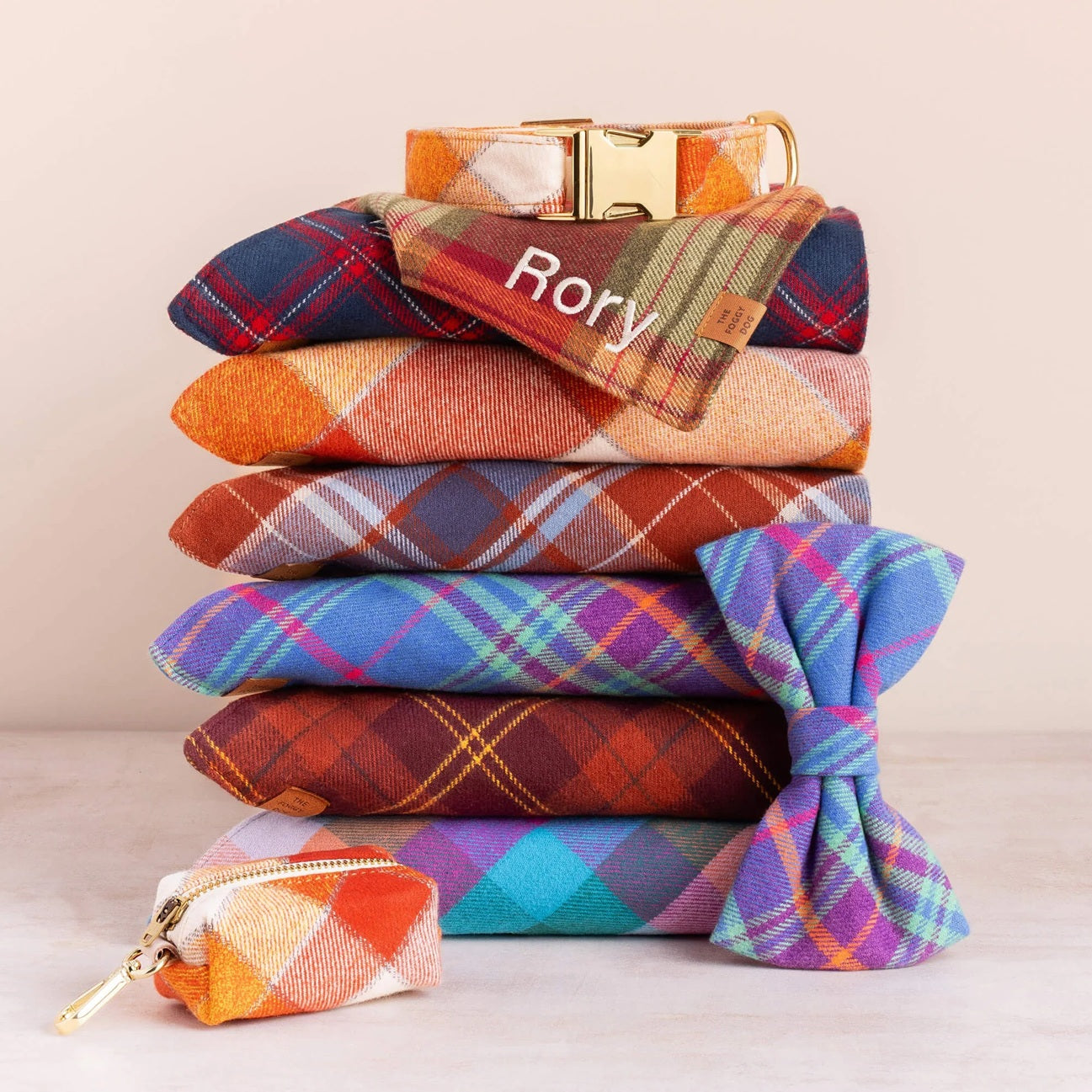 Dog and Cat Bandana: Piper Plaid Flannel