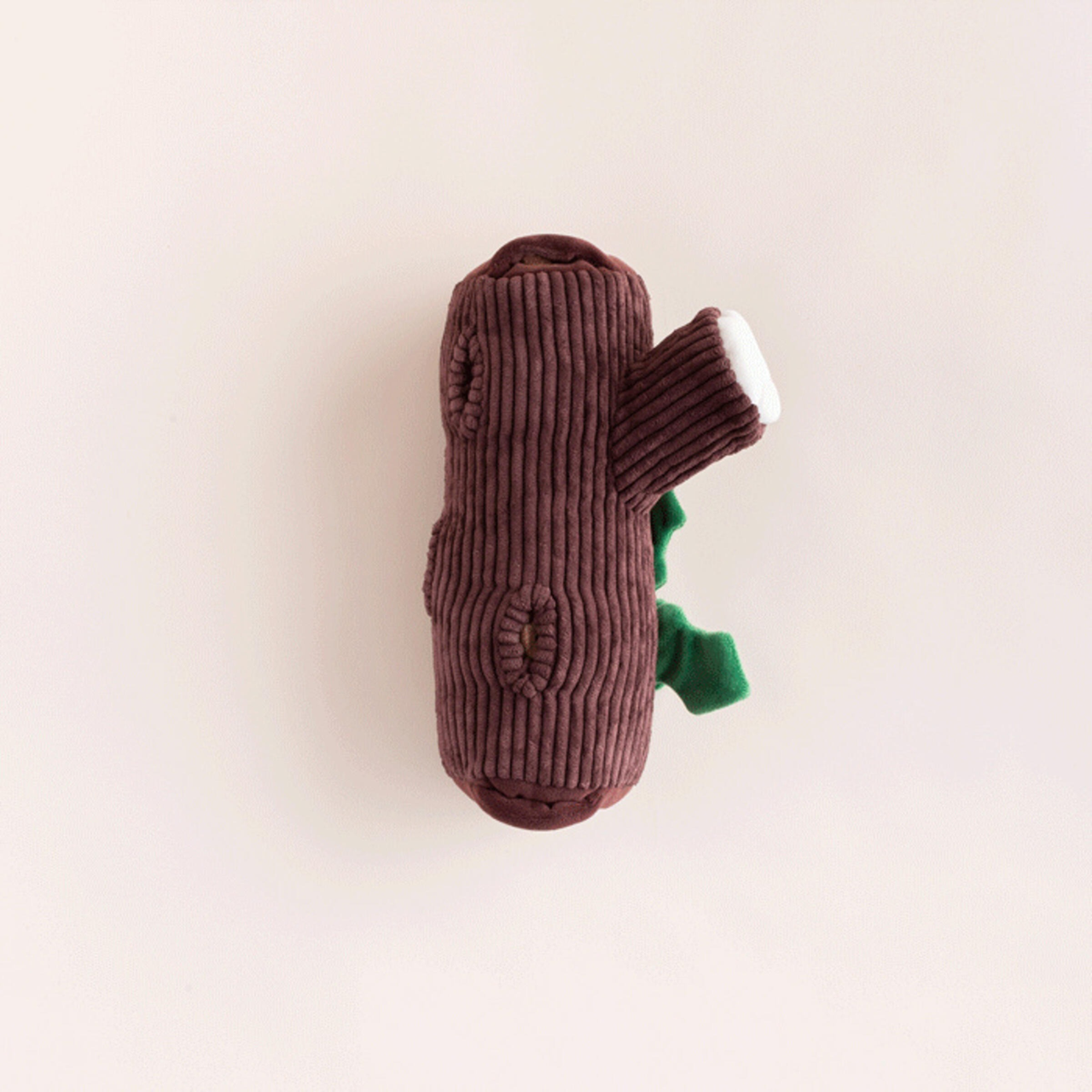 Holiday Squeaky Plush Interactive Snuffle Dog toys, Yule Log
