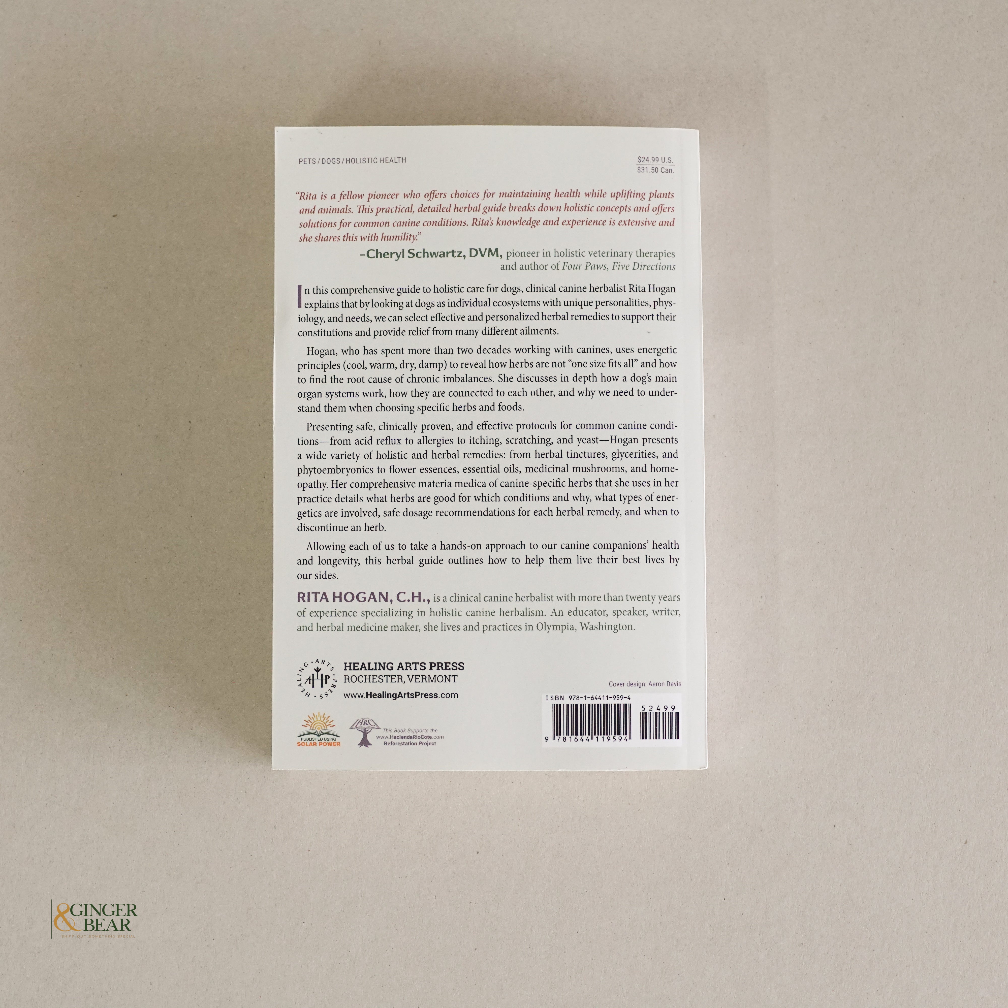 Book: The Herbal Dog — Holistic Canine Herbalism: Applications & Practice (Paperback, 2025)