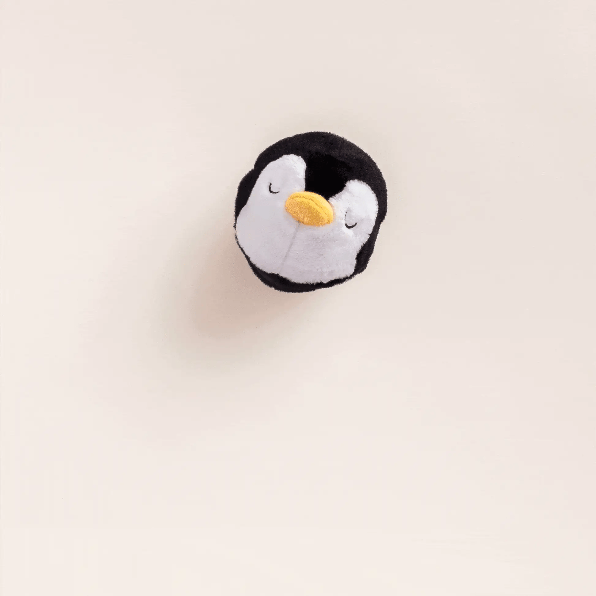Holiday Squeaky Interactive Plush Dog toys, Penguin 2-in-1 Bounce Toy