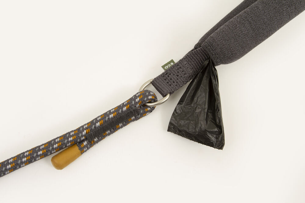 Hurtta Dog Leash: Adjustable Rope Eco, Beetroot