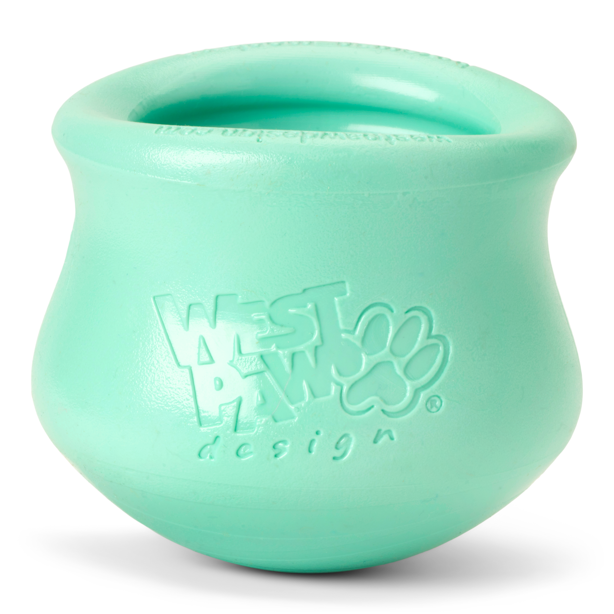 Interactive puzzle, food-dispensing dog toy, Zogoflex Toppl in Mint (Spring Limited Edition)