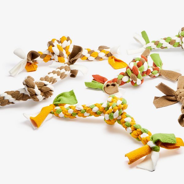 Dog Tug Toy, KNOTLI Ginger and Bear