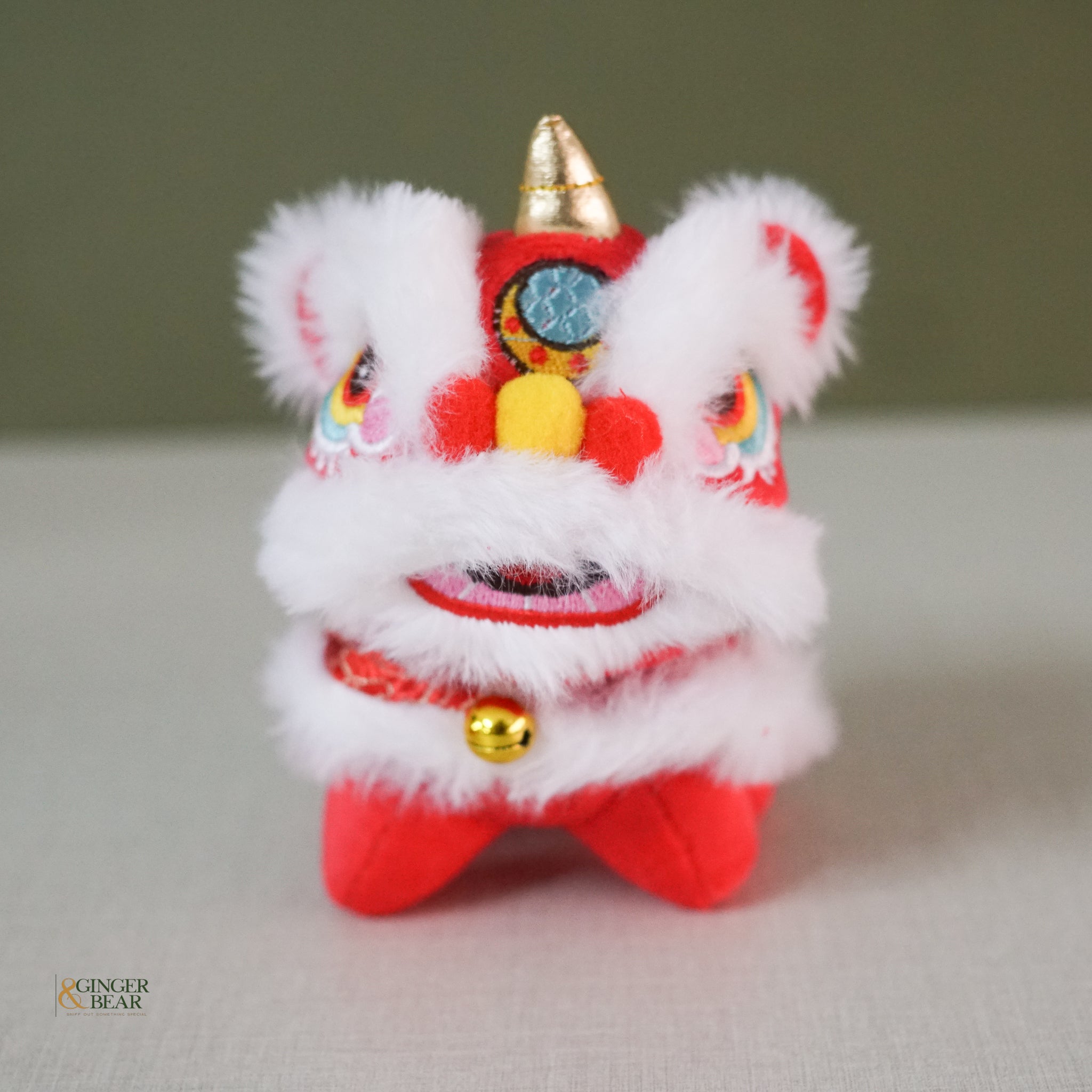 Lunar New Year Bag Plush Accessory, Awakened Lion