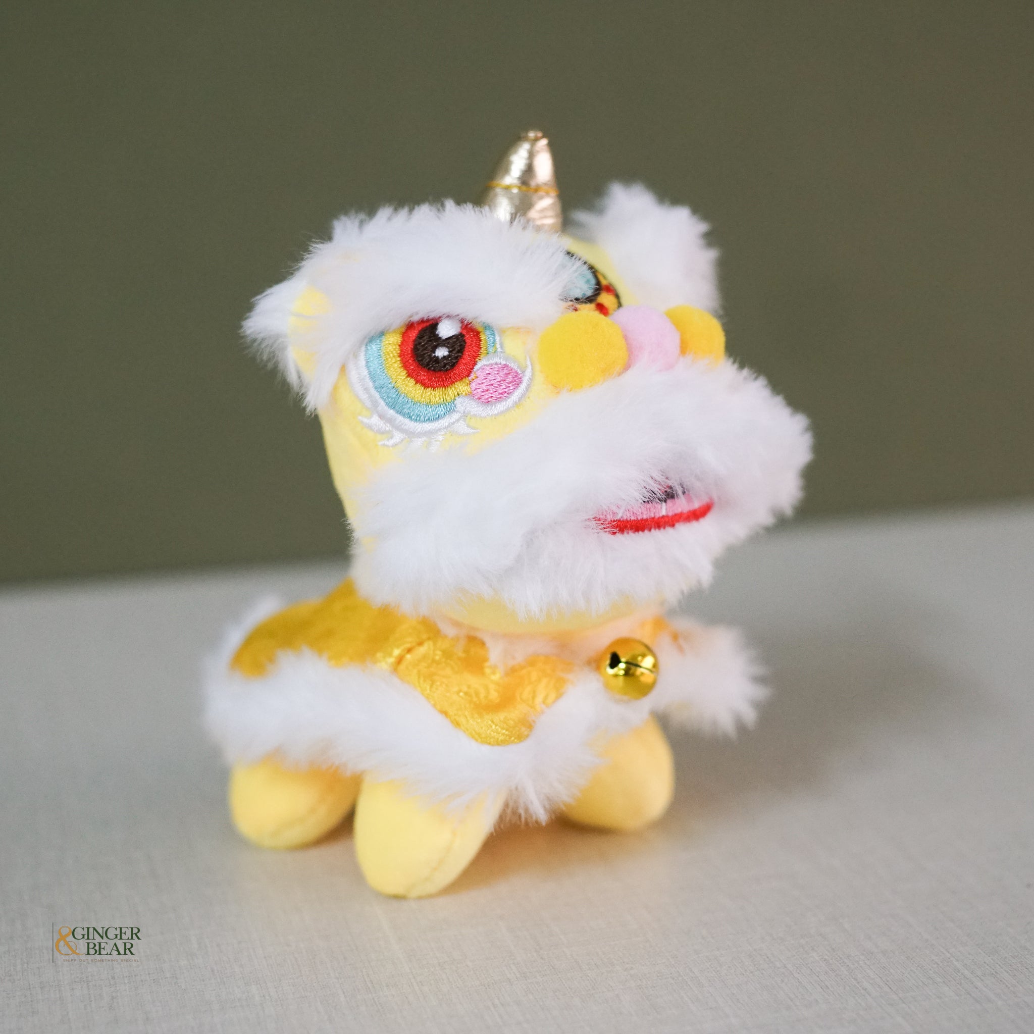 Lunar New Year Bag Plush Accessory, Awakened Lion