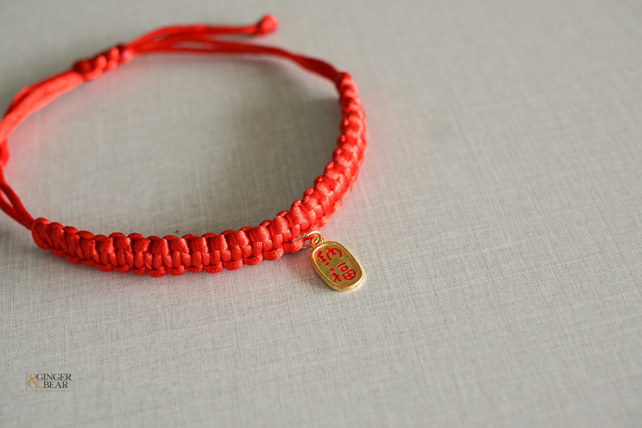 Lunar New Year Knotted Necklace for Dogs and Cats