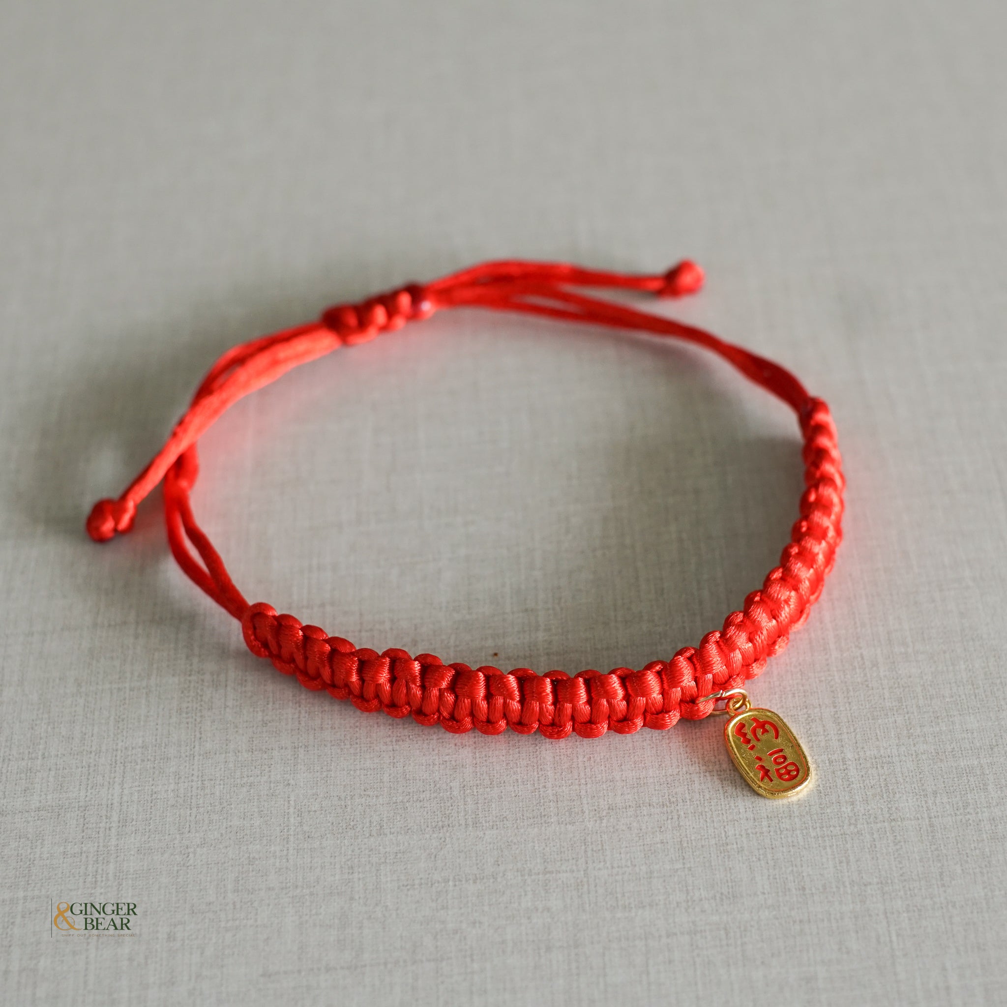 Lunar New Year Knotted Necklace for Dogs and Cats