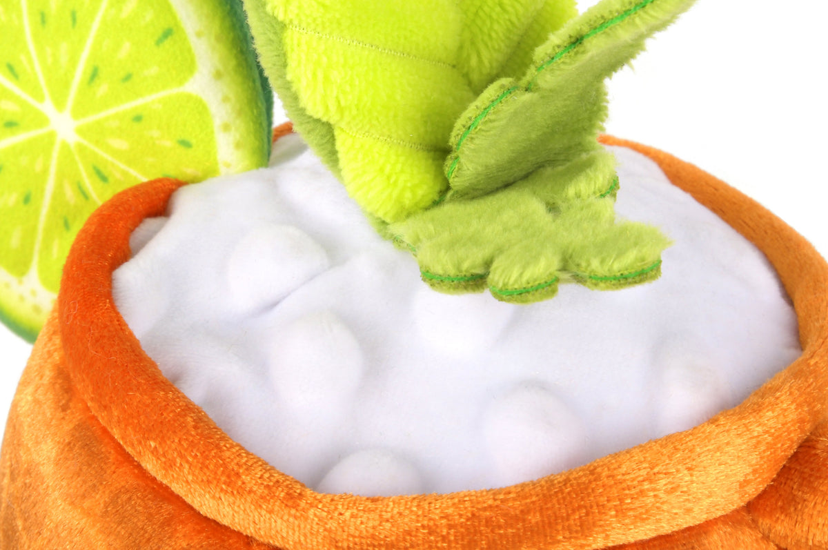 P.L.A.Y. Barktender Squeaky Plush Dog toys, Mospaw Mule