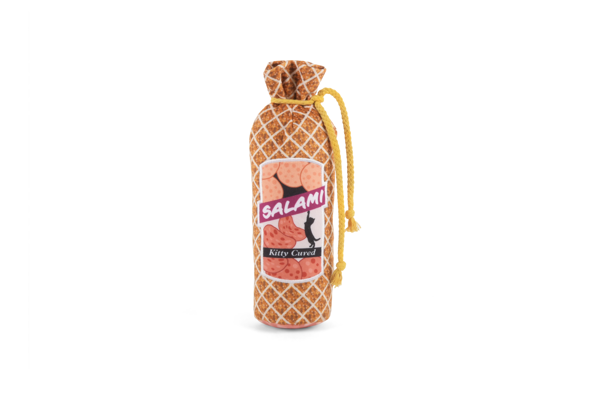 P.L.A.Y. Feline Frenzy, Catnip Kicker Toy set: Salami Slammer