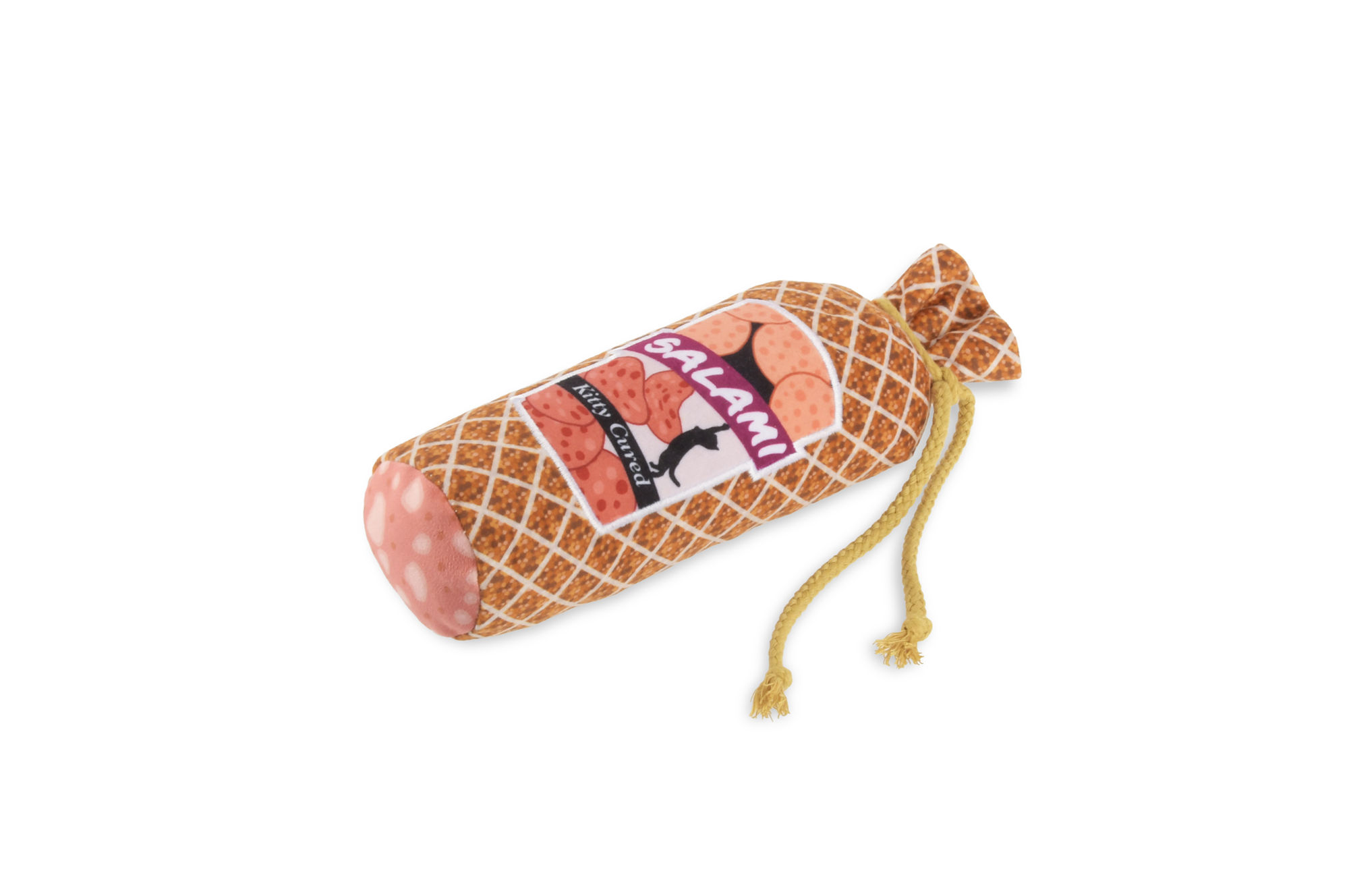 P.L.A.Y. Feline Frenzy, Catnip Kicker Toy set: Salami Slammer
