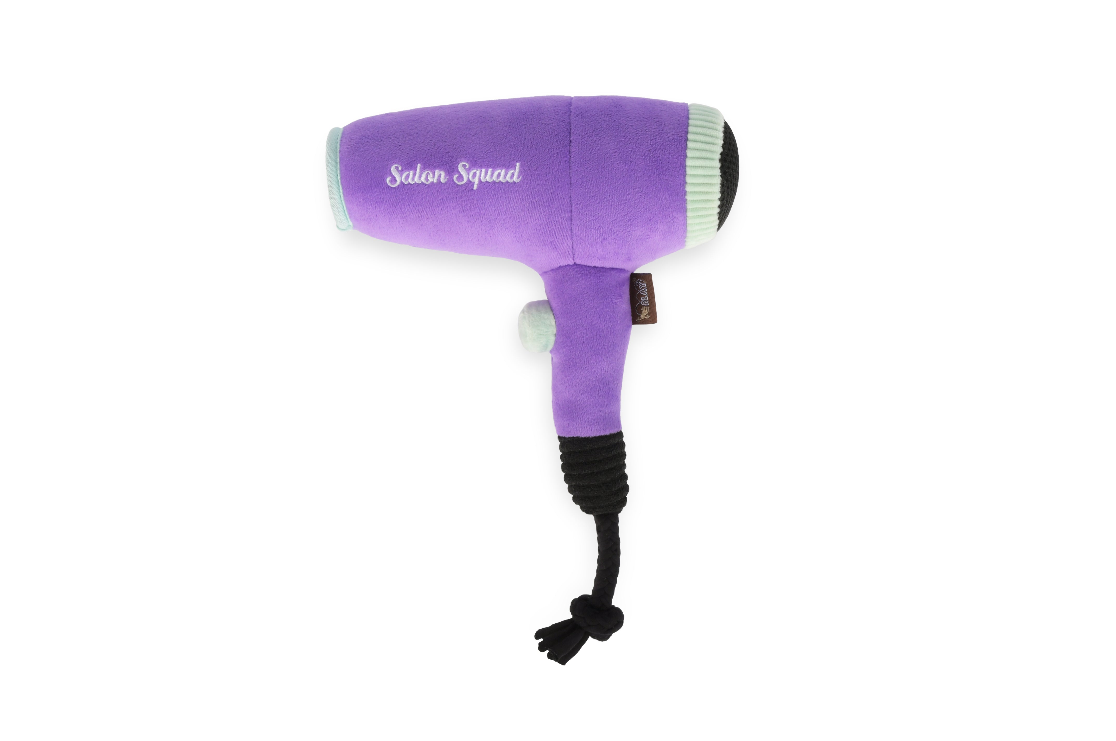 P.L.A.Y. Splish Splash Squeaky Plush Dog toys, Howlin' Hair Dryer