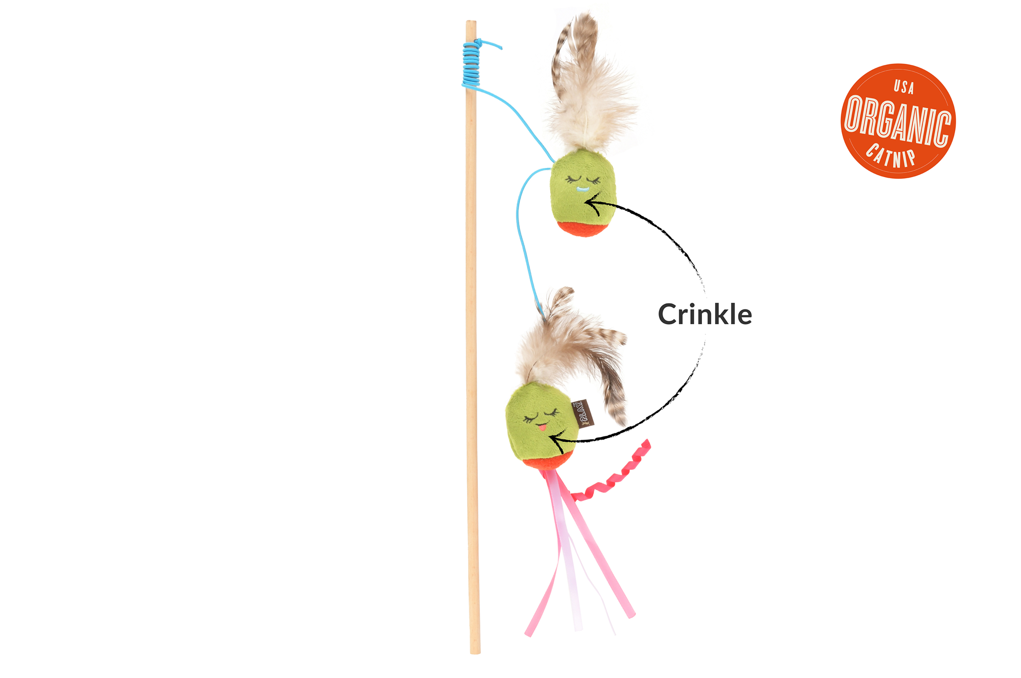 P.L.A.Y. Feline Frenzy, Wand Cat Toy: Purrfectly Pitted