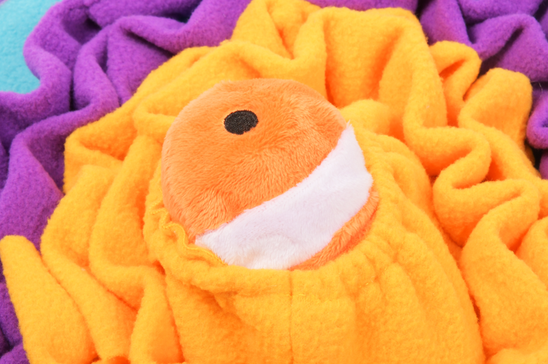 Snuffle Mat Toy for Dogs and Cats, Coral Cove