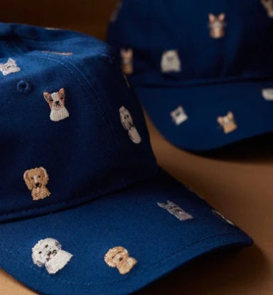 Rifle Paper Co Baseball Cap: Dog Days