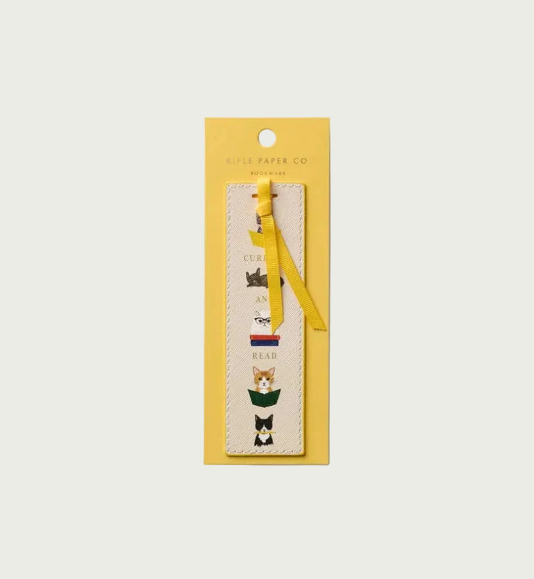 Rifle Paper Co Bookmark: Studious Cats