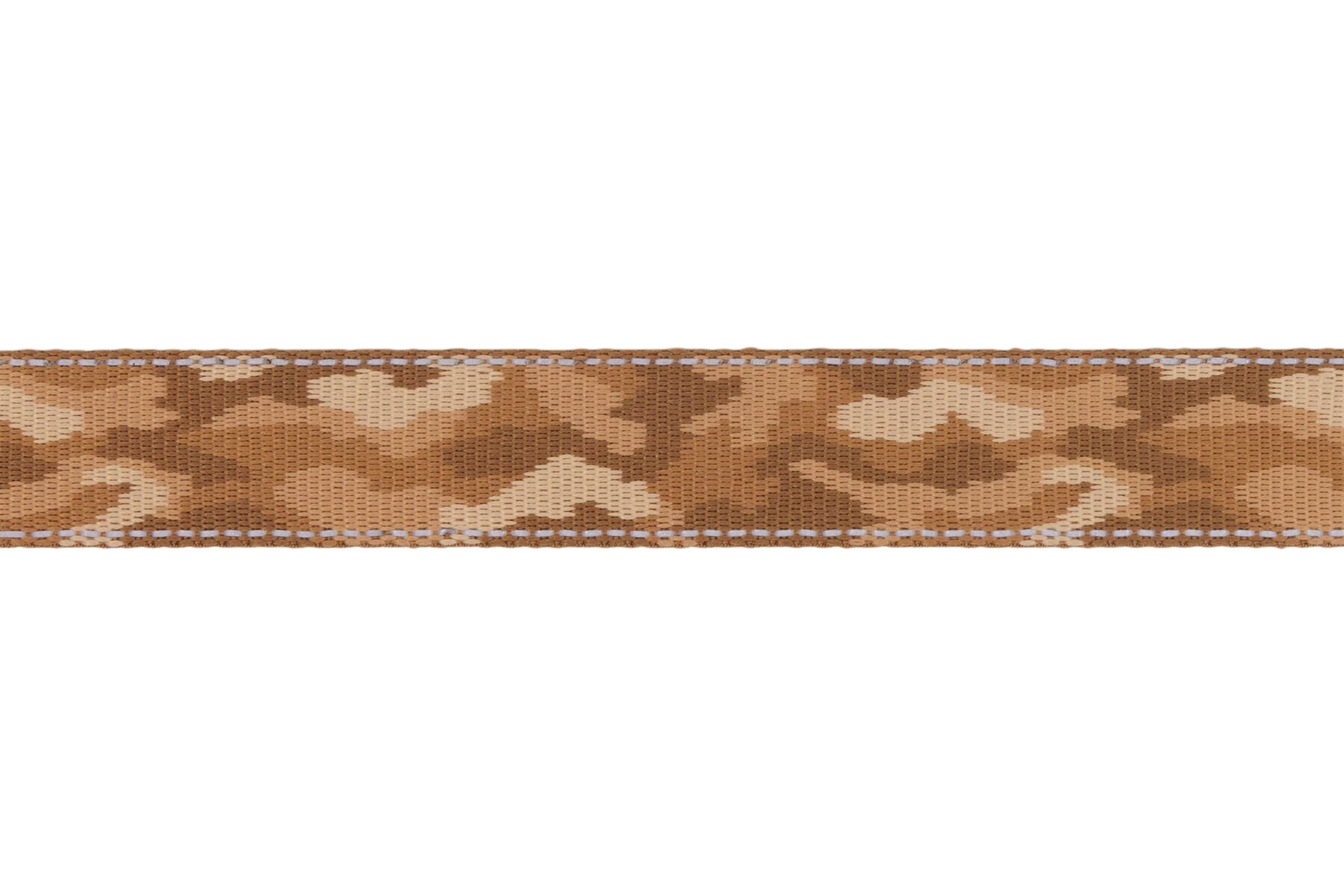 Premium outdoor dog gear: Ruffwear Crag collar displayed with colourfast patterned webbing.