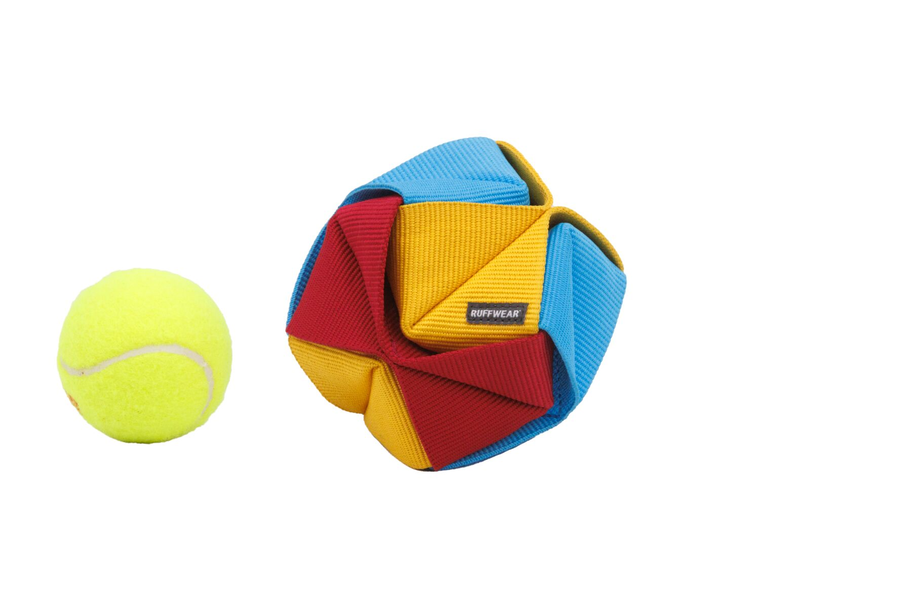 Ruffwear Dog Fetch Ball Toy: Webbing Remix