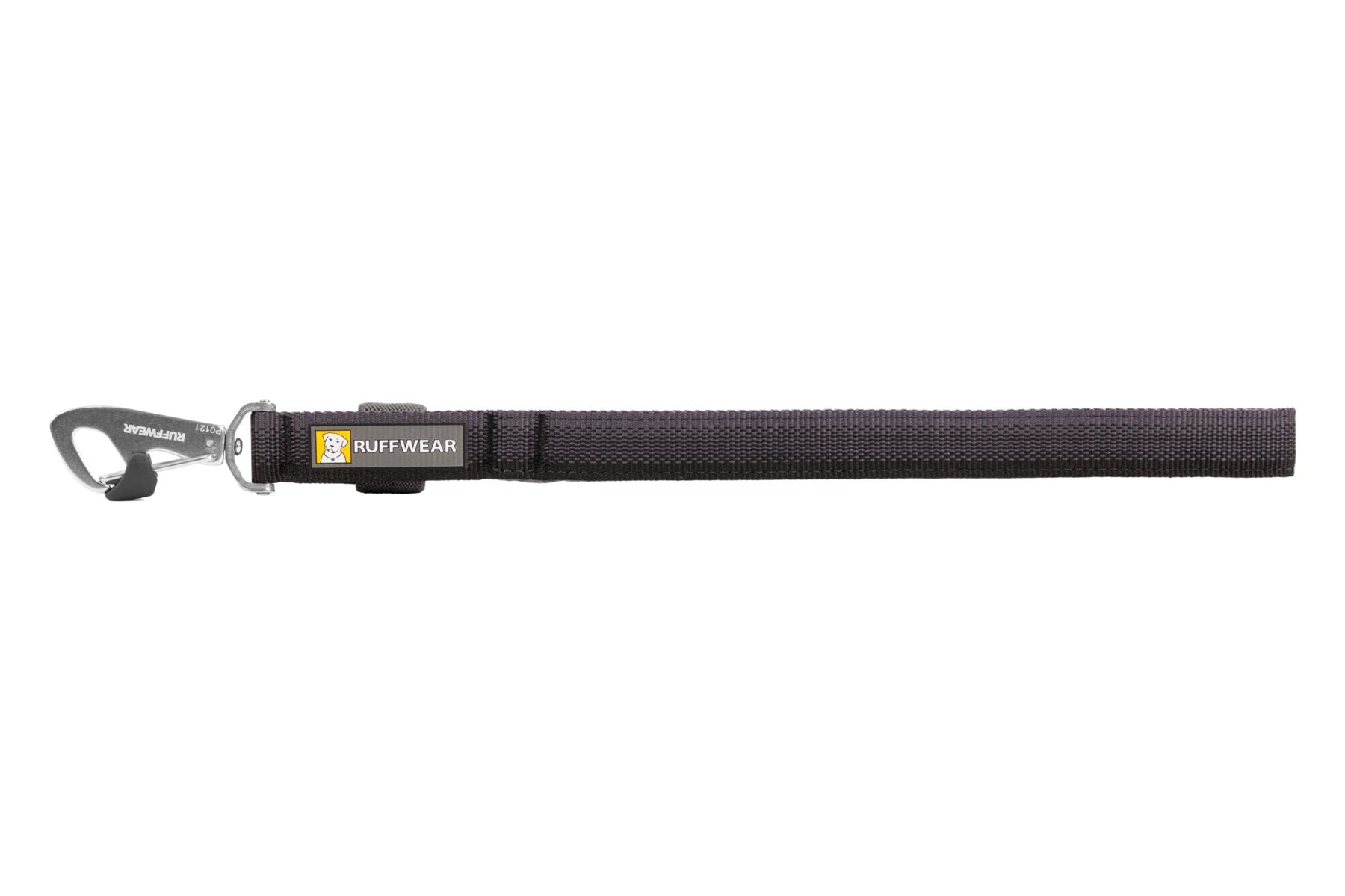 Ruffwear Front Range Short Lead in 15-inch length featuring a lockable Crux Clip and padded handle for close dog control.
