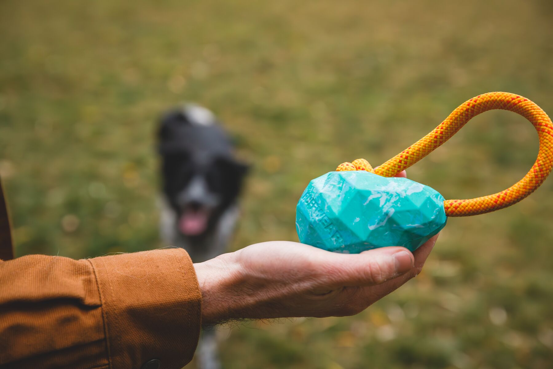 Ruffwear Rubber Tug Dog Toy: Huck-a-Cone