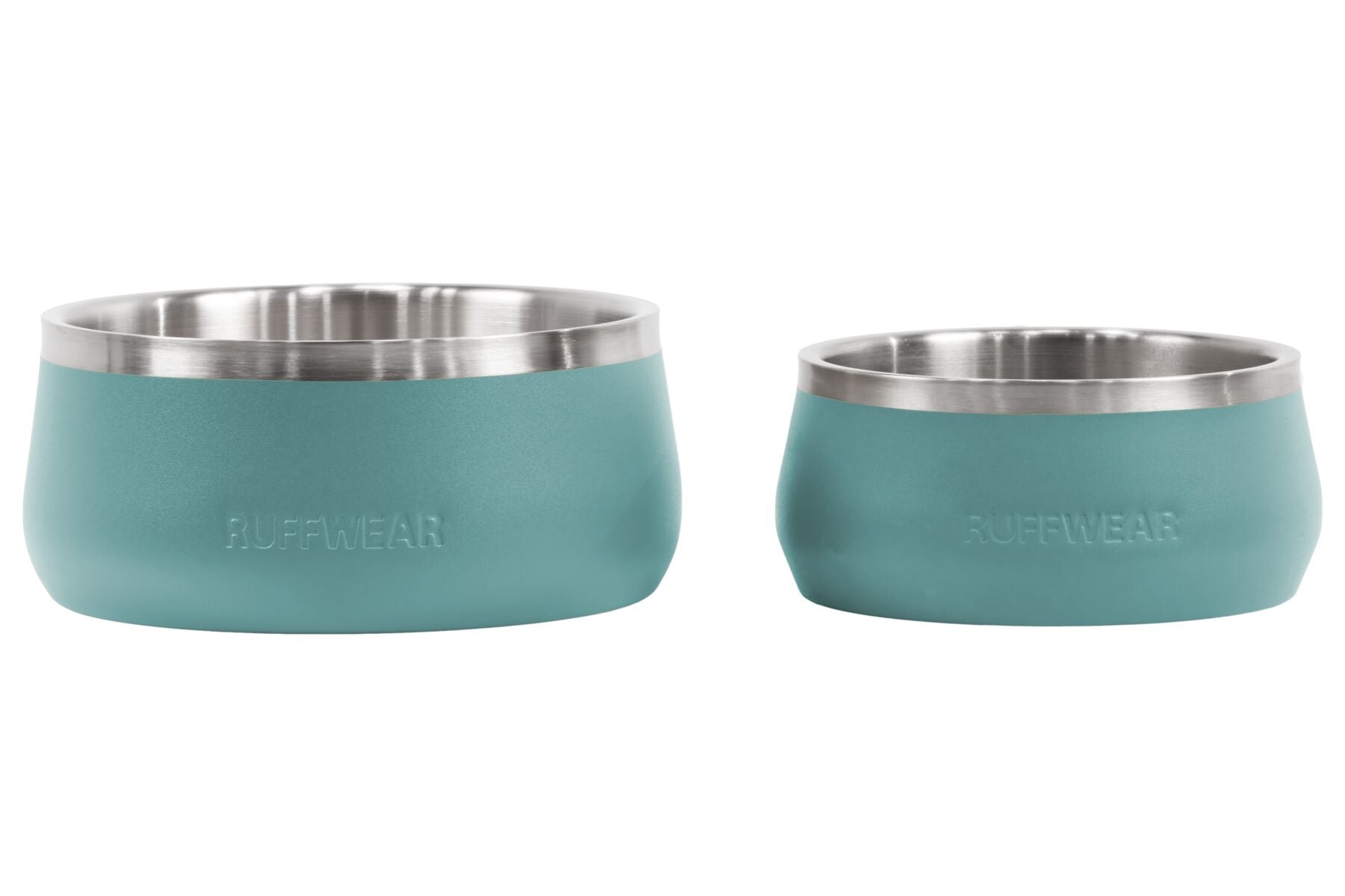 Ruffwear Basecamp Dog Water and Food Bowl Stainless Steel Silicon Grip