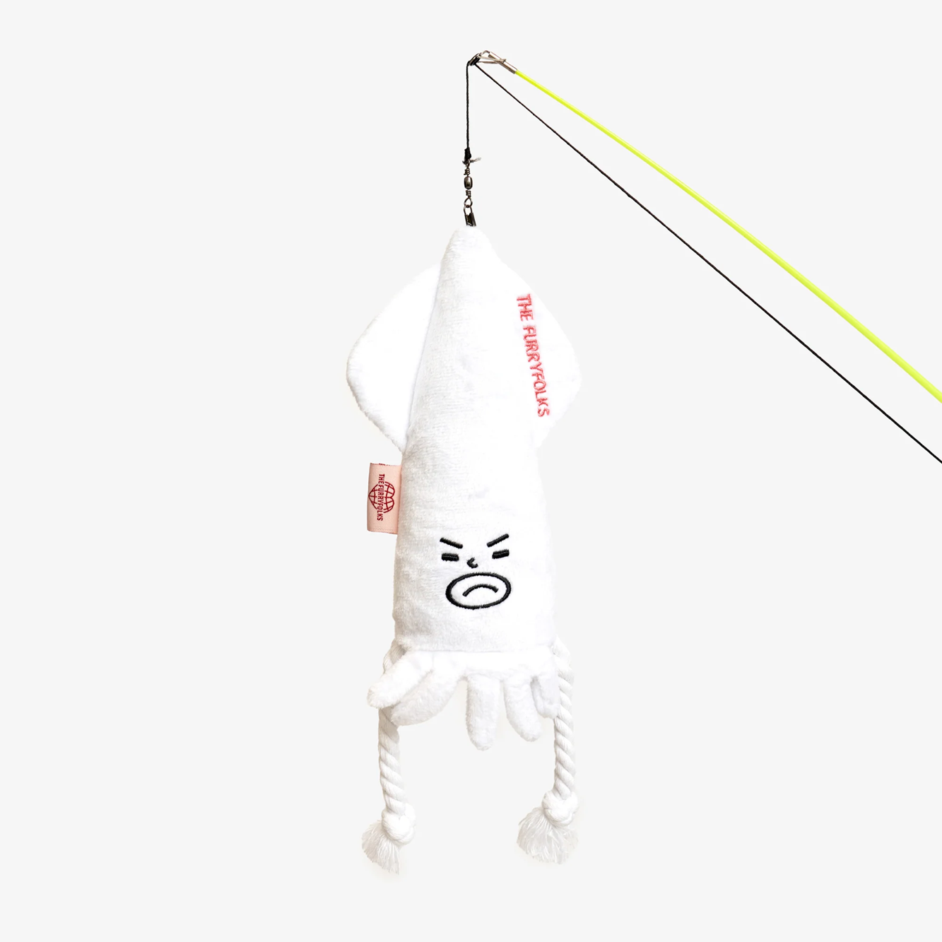 Squeaky Interactive Nosework Dog Toy, Uncle Calamari