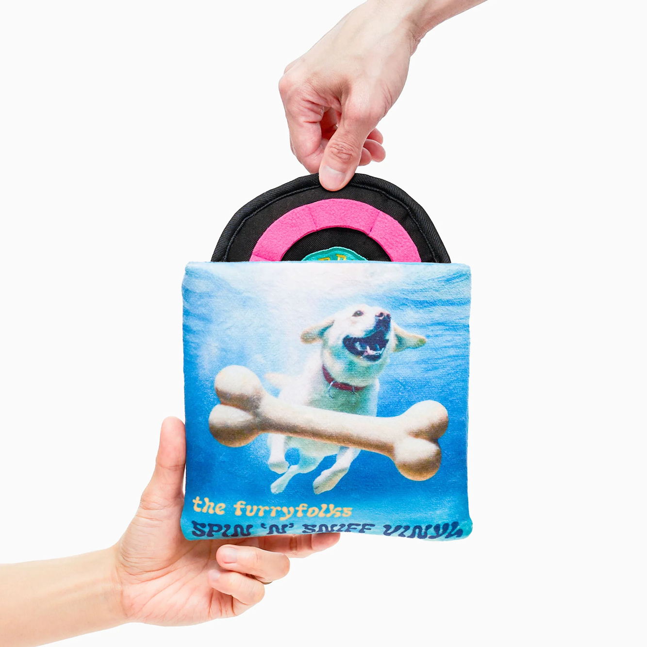 Squeaky Interactive Nosework Dog Toy, Vinyl
