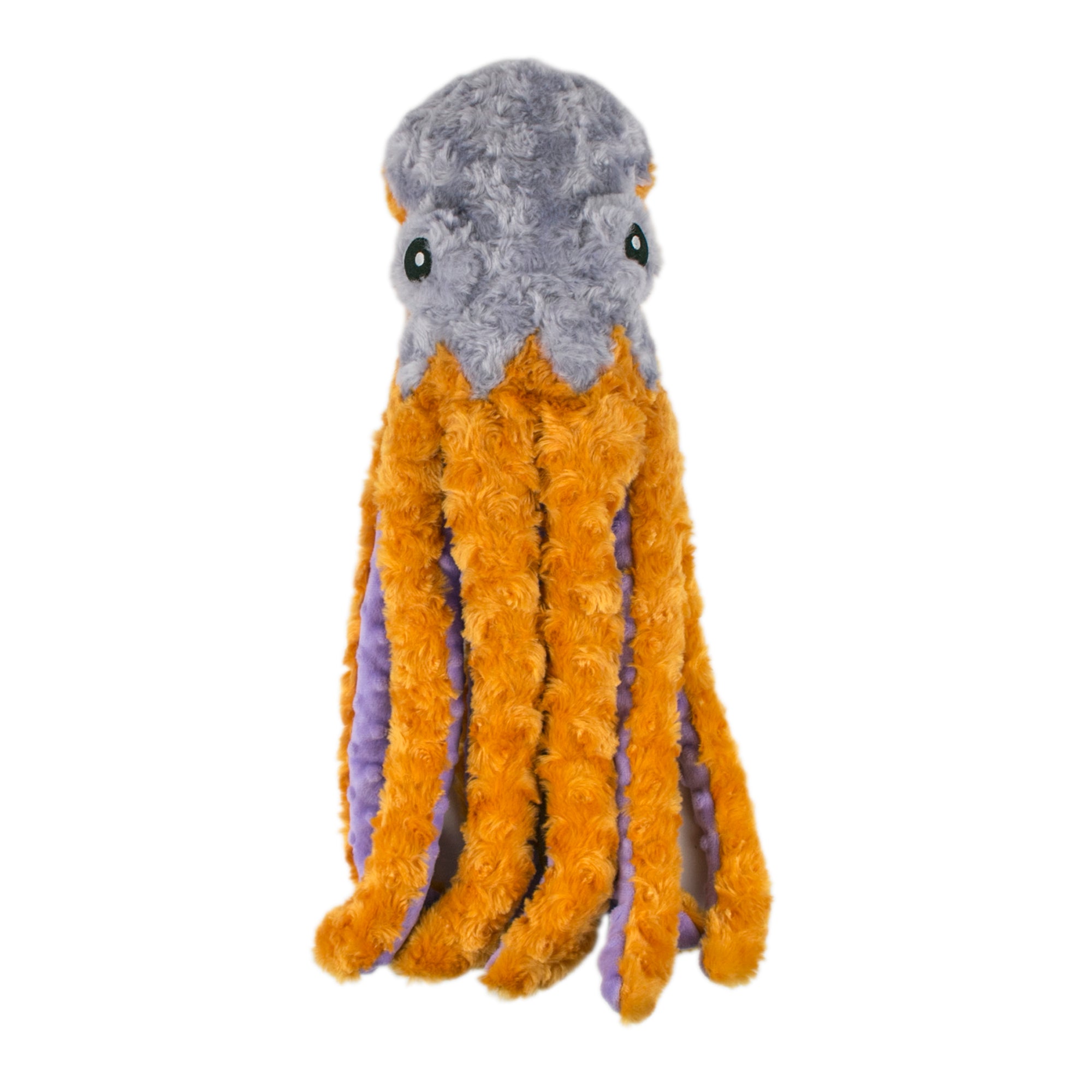 Squeaky Plush Dog Toy: Octopus