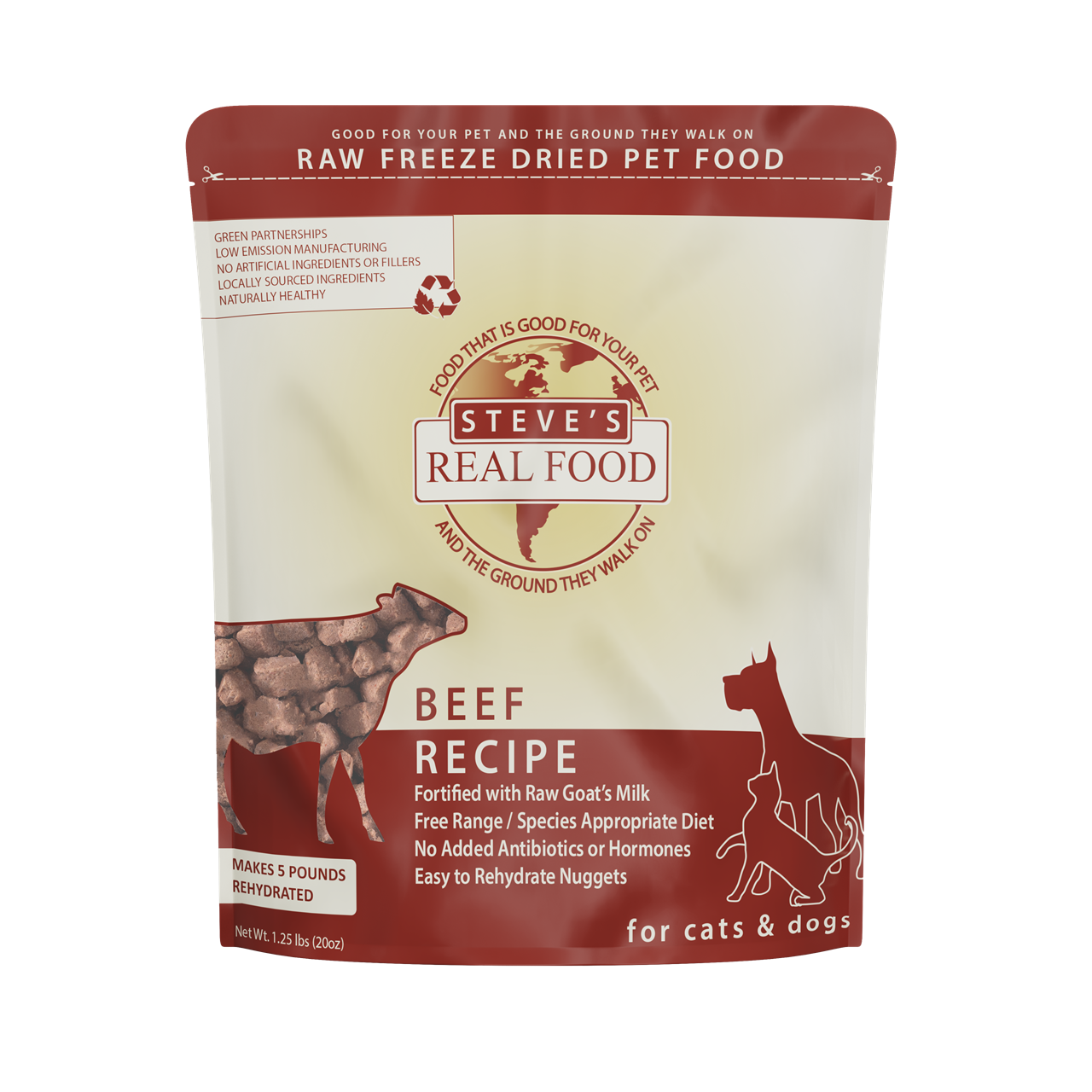 Steve's real food dog food top