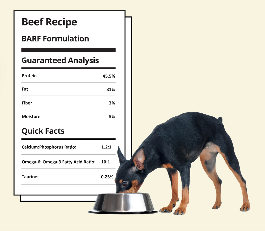 Steve's Real Food Freeze-Dried Raw Dog Food, Beef Recipe