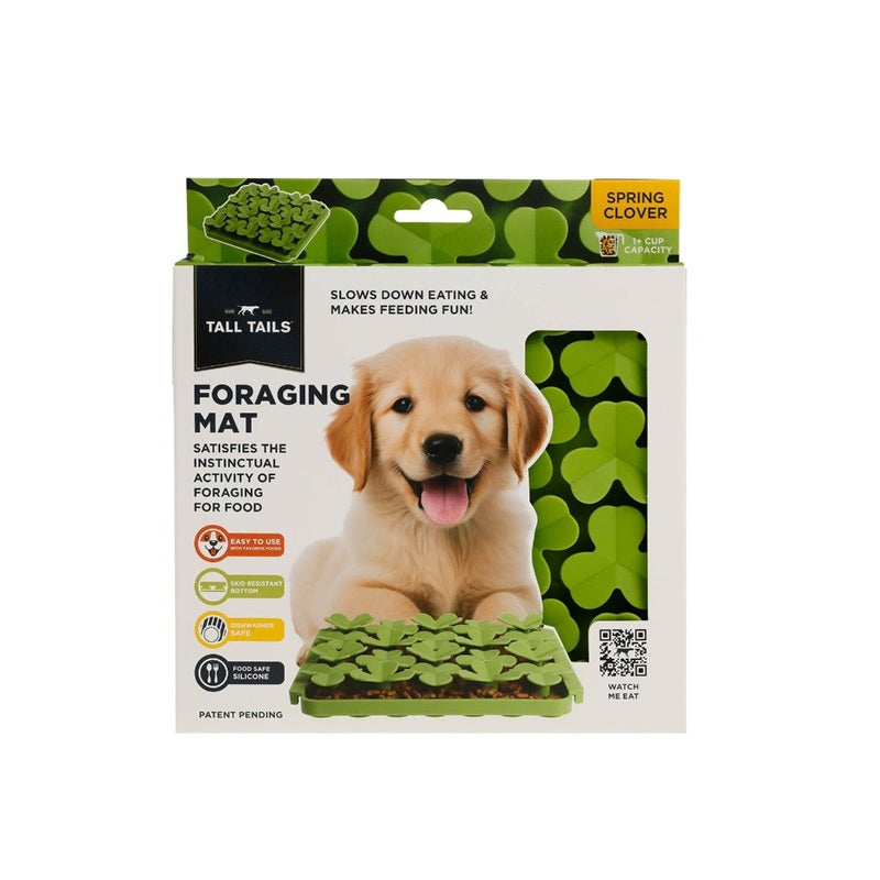 Interactive Food-Grade Foraging Mat for Dogs, Clover