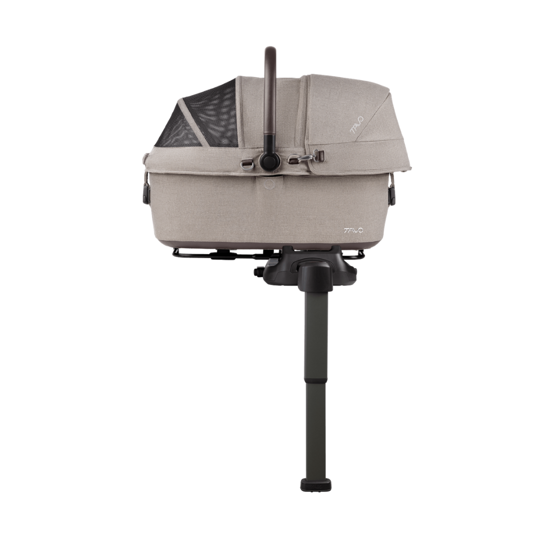 Tavo Pets Carrier and Safety Car Seat with Base, Maeve in Fawn