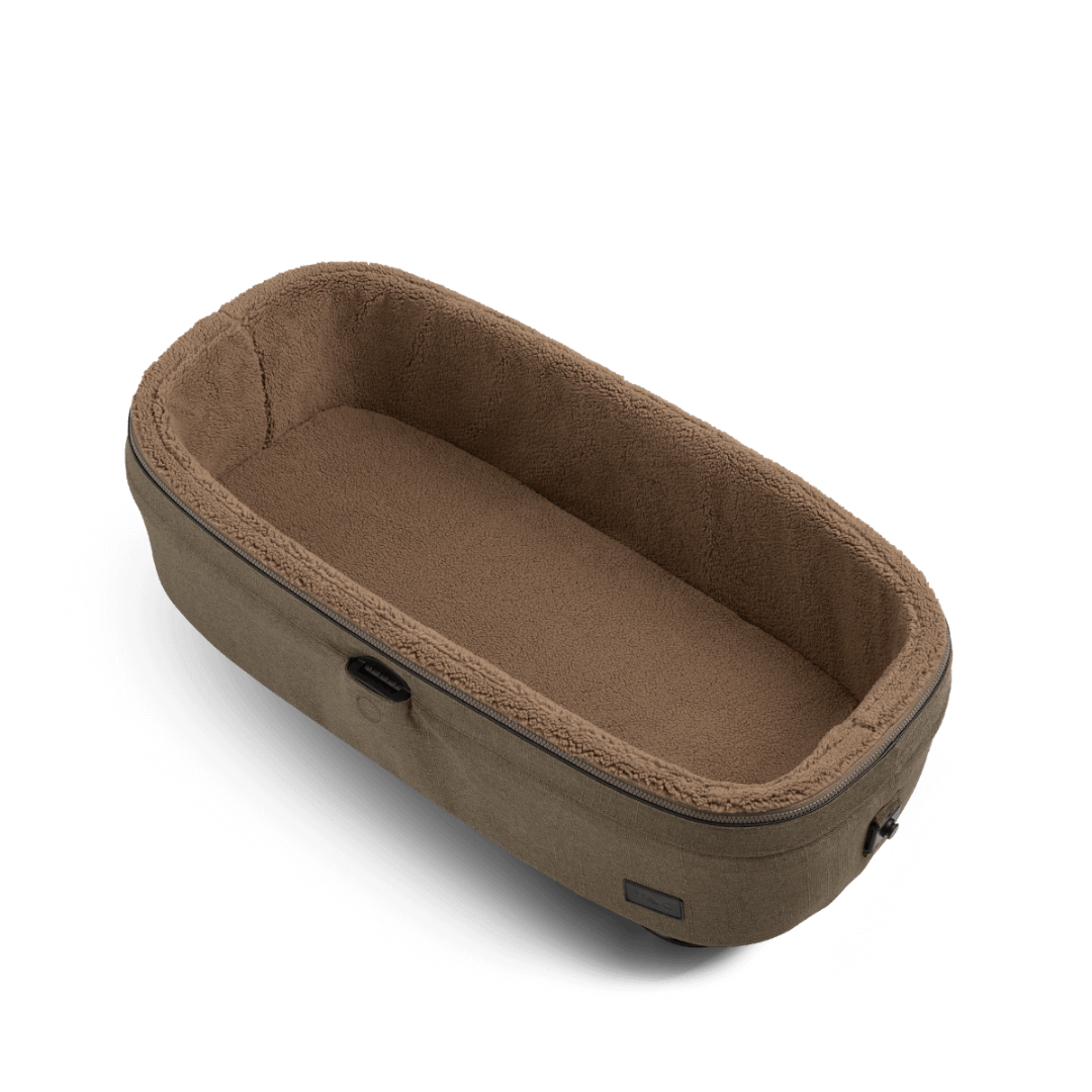 Tavo Pets Carrier and Safety Car Seat with Base, Maeve in Brindle