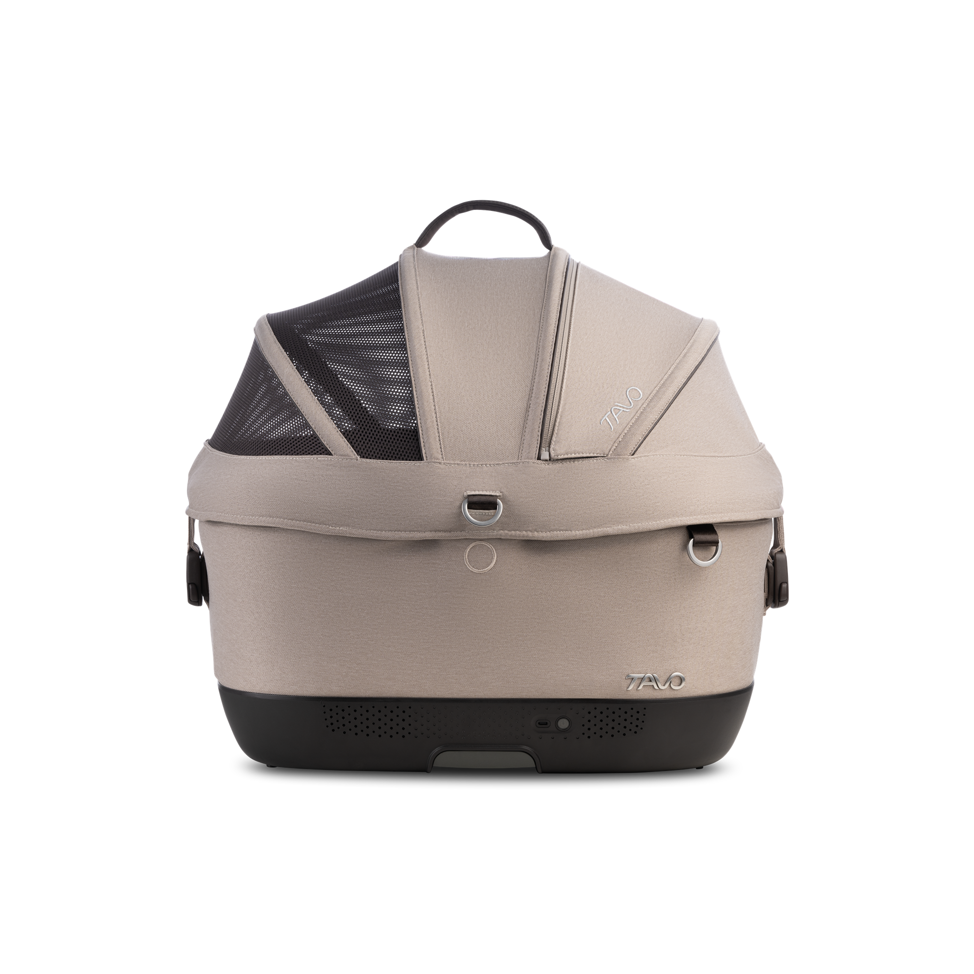 Tavo Pets Carrier and Safety Car Seat, Maeve ISO Wind in Fawn