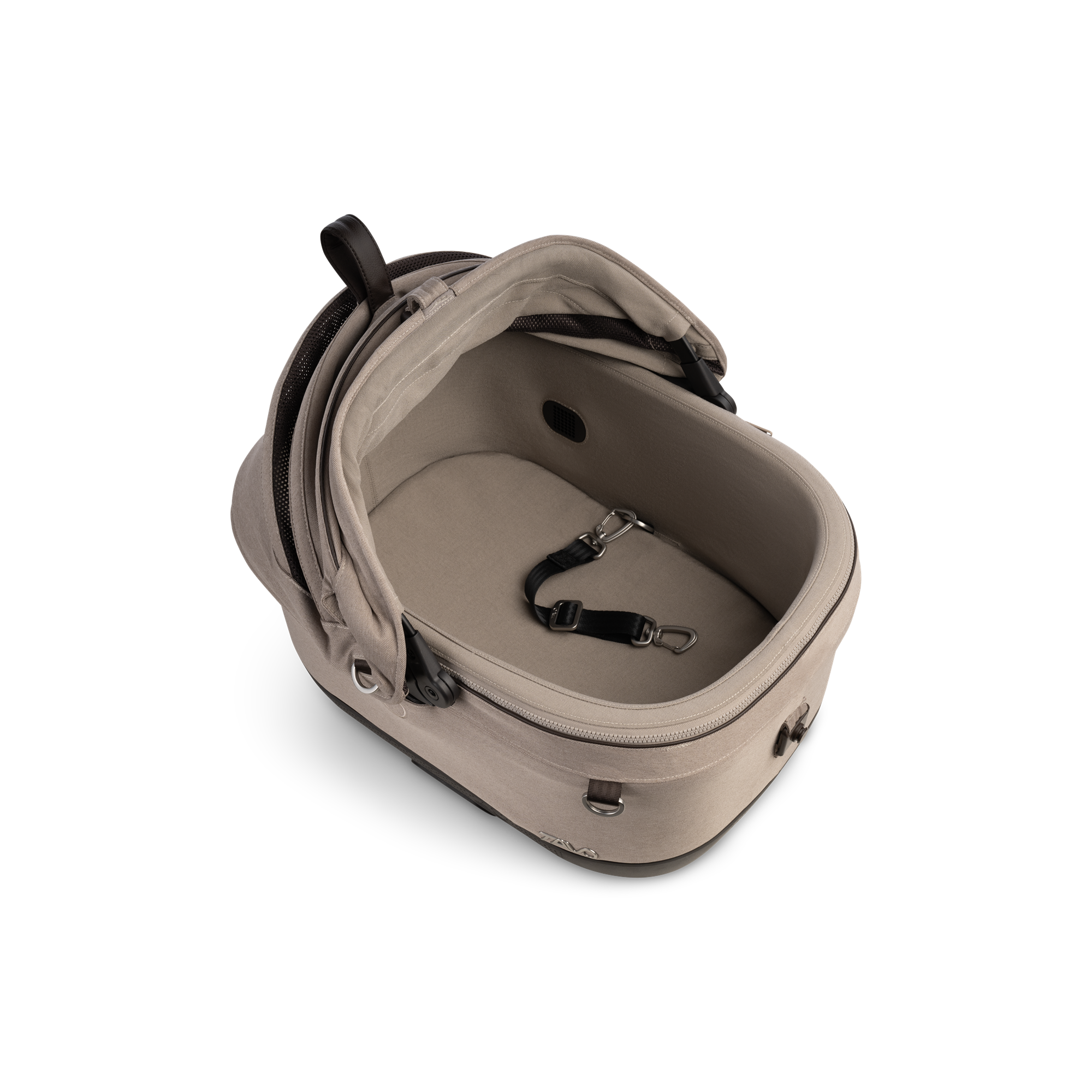 Tavo Pets Carrier and Safety Car Seat, Maeve ISO Wind in Fawn