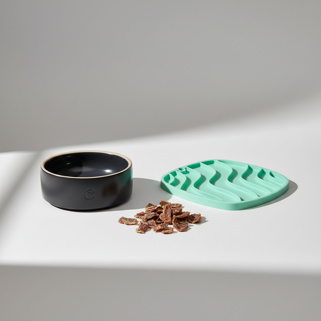 Slow Feeding Wellness Set - Cloud7 Bowl, Mint Mat & Itsy Bitsy Beef