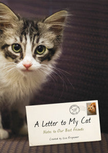 Book: A Letter to My Cat — Notes to Our Best Friends (Hardcover, 2014)