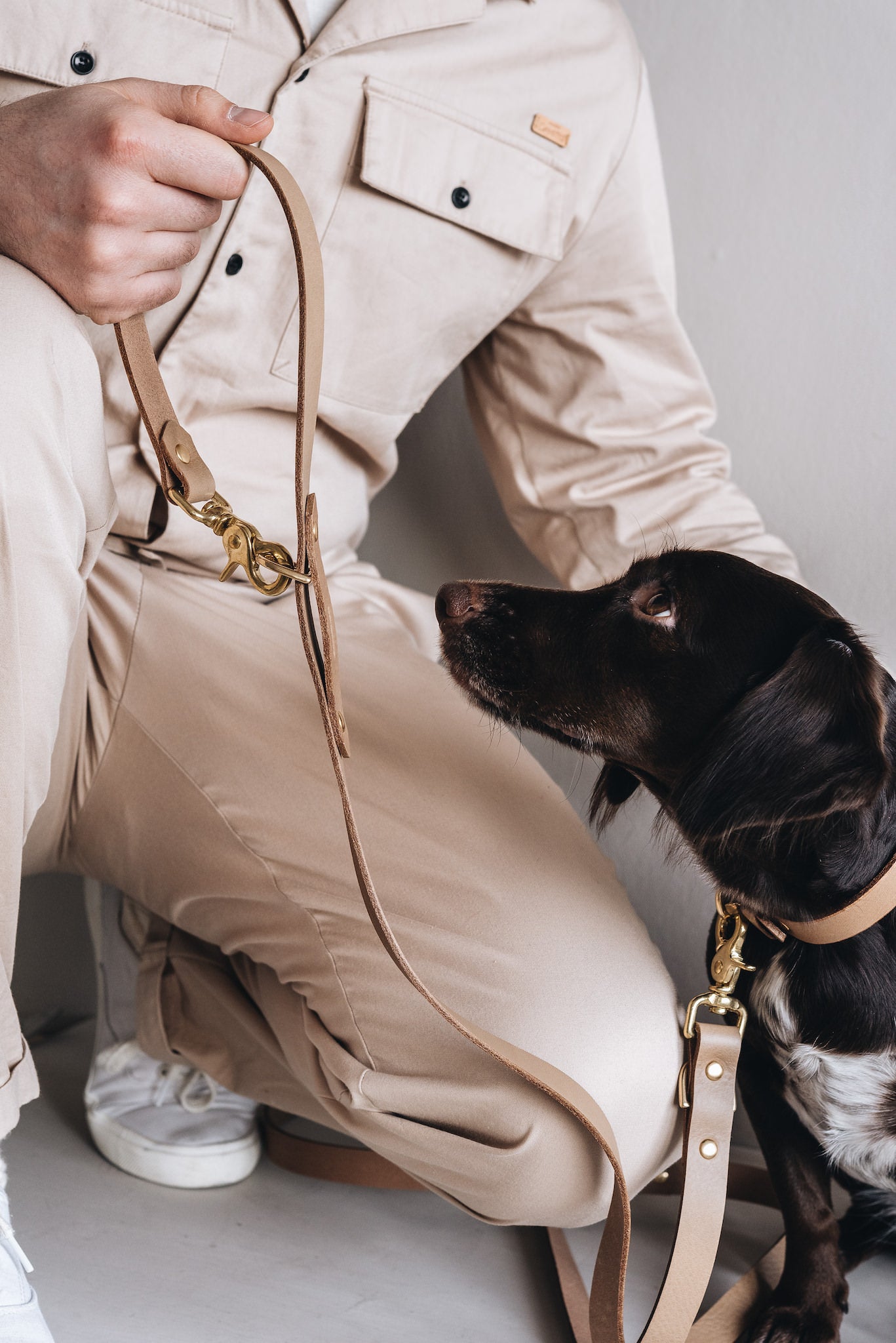 Lasso Leather Dog Leash