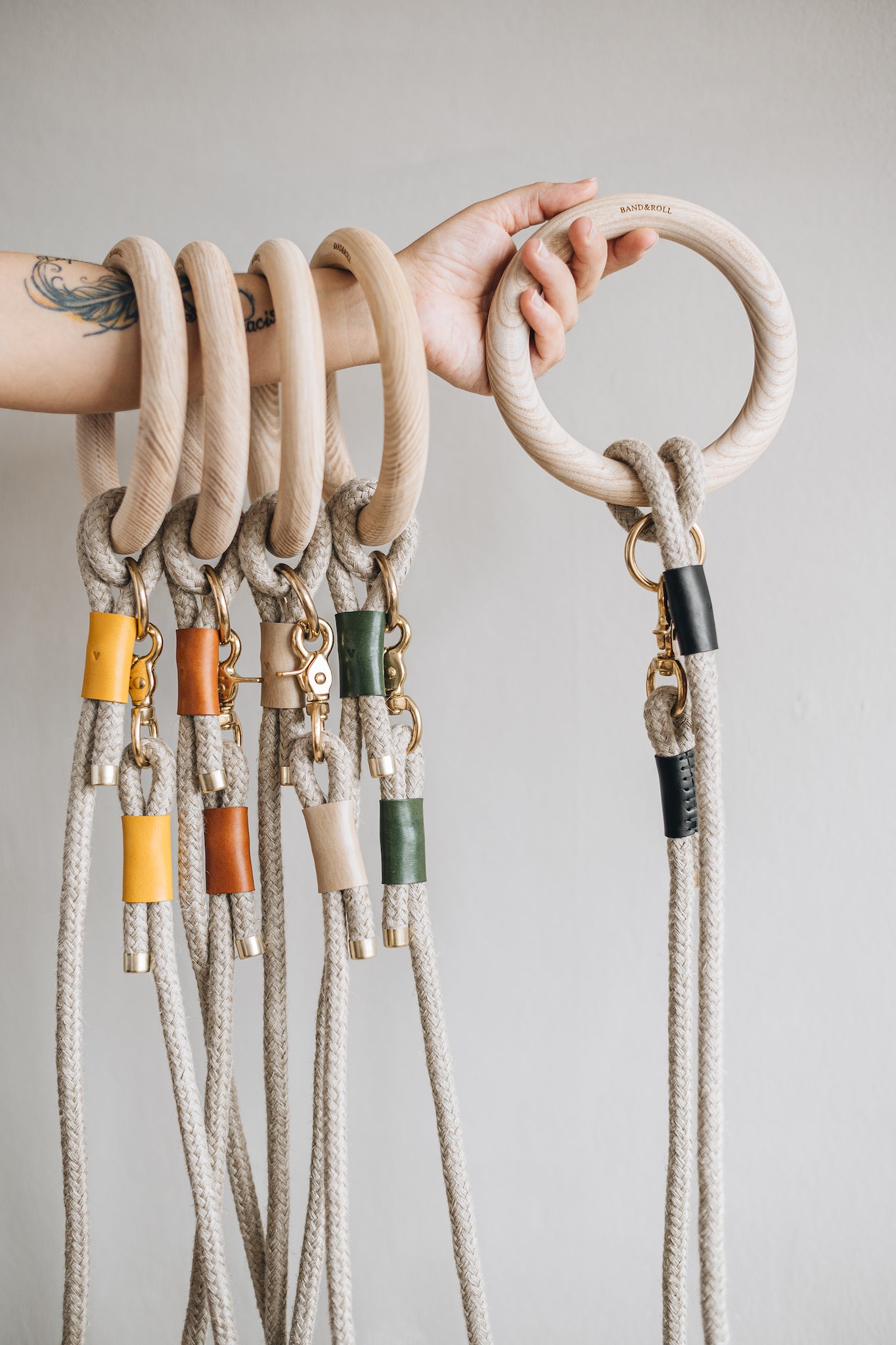 Eco-friendly Dog Leash, Ash