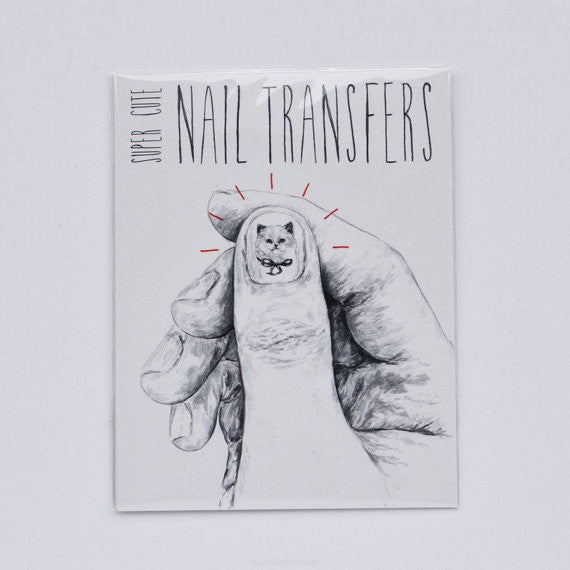 Nail transfer: Cats (FINAL SALE)