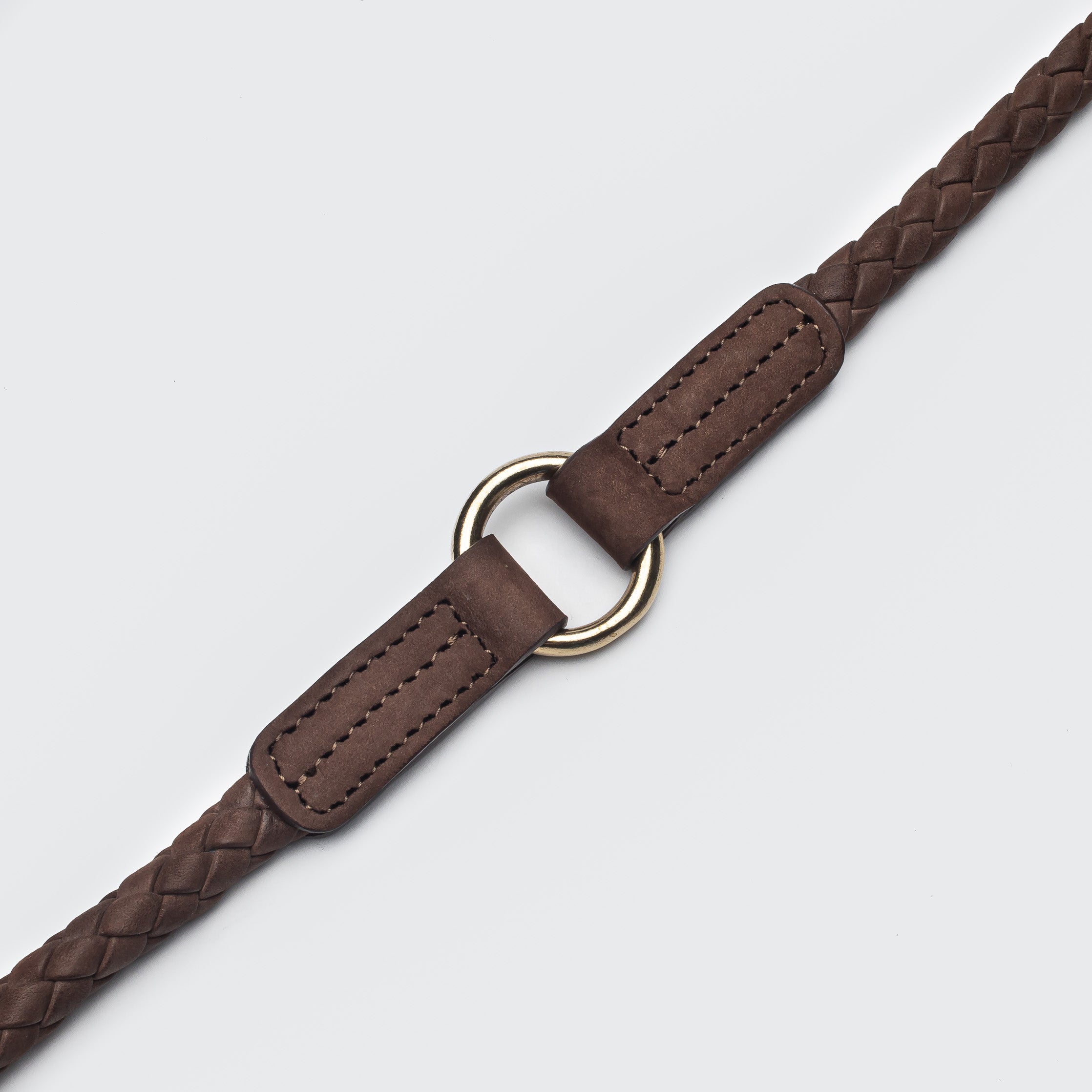 Cloud7 Dog Leather Braid Leather Ravello Hazel